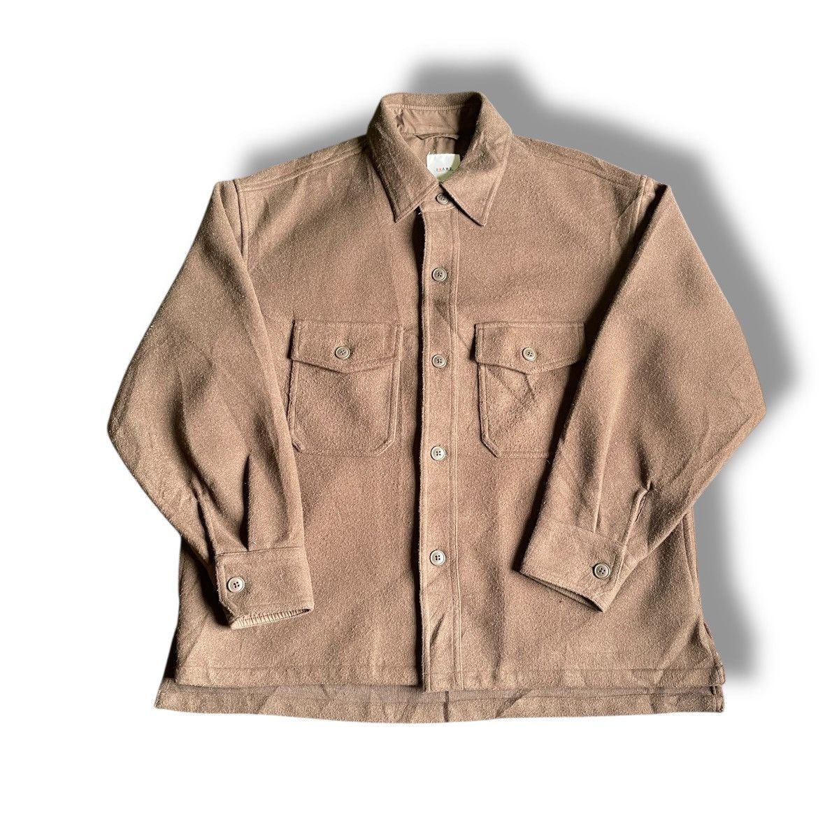 Beams Plus × Japanese Brand 🇯🇵 BEAMS BUTTON UP WOOL JACKET Size US S / EU 44-46 / 1 - 1 Thumbnail
