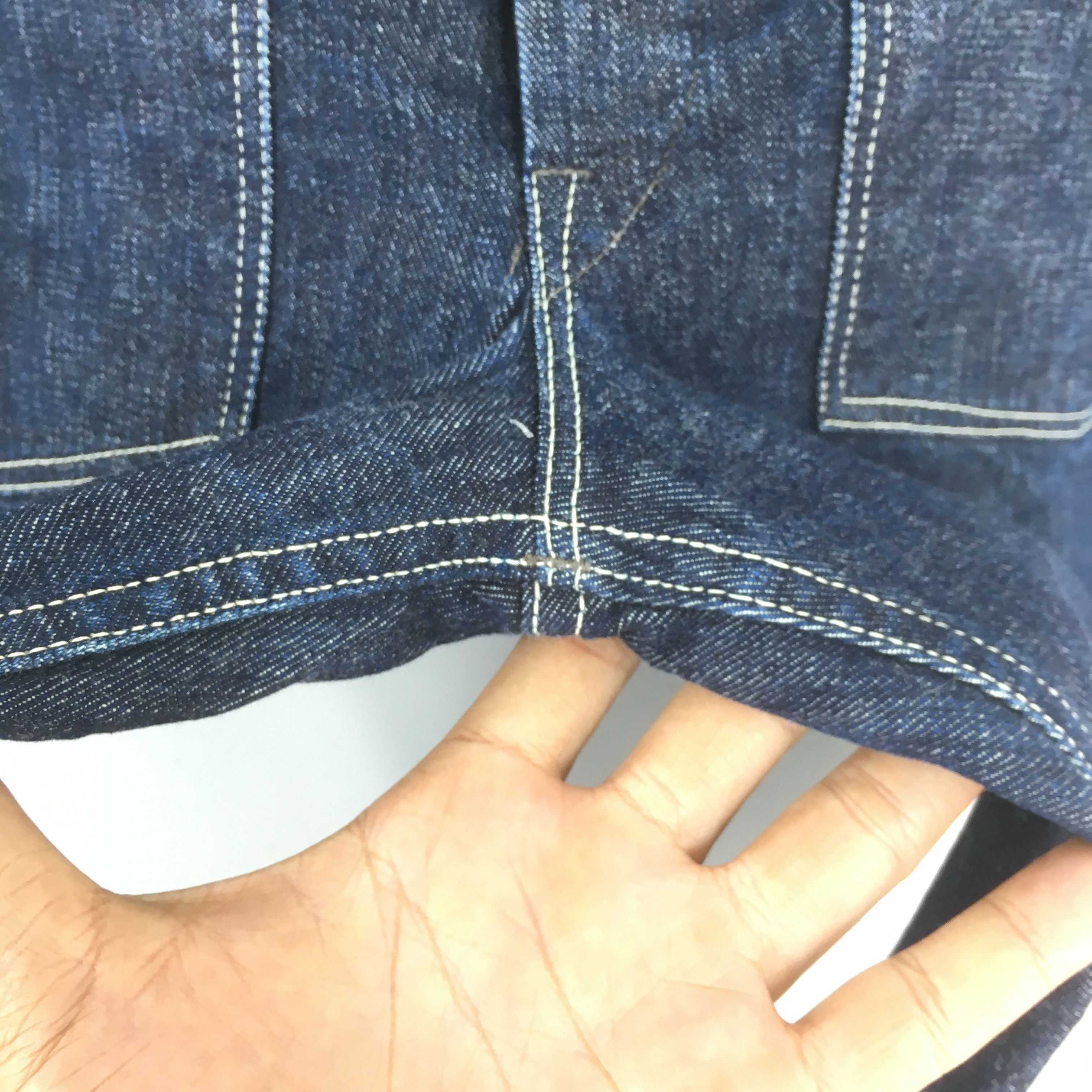 Evisu Size 29x28 Vintage 90s Evisu Daicock Japan Navy Denim S561 Size US 29 - 7 Thumbnail