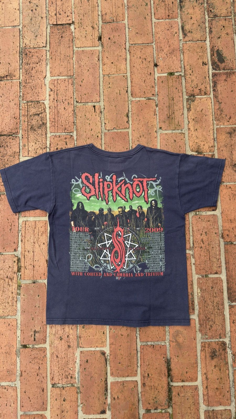 Other Vintage Y2K Slipknot tour 2009 Size US M / EU 48-50 / 2 - 2 Thumbnail