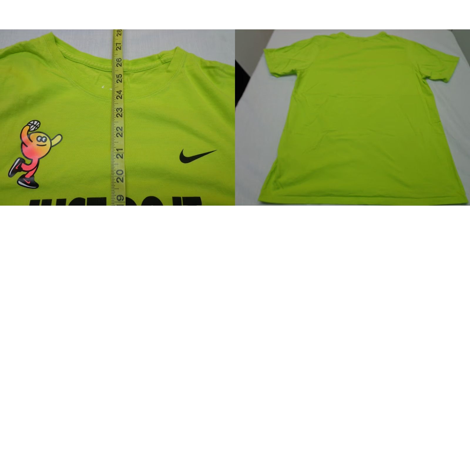 Nike Nike Rio 2016 Just Do It T Shirt Run Small Athletic Cut Mens L Green Logo Short Sleeve Crew Neck Olympic Rio 2016 T-Shirt Size US L / EU 52-54 / 3 - 8 Thumbnail
