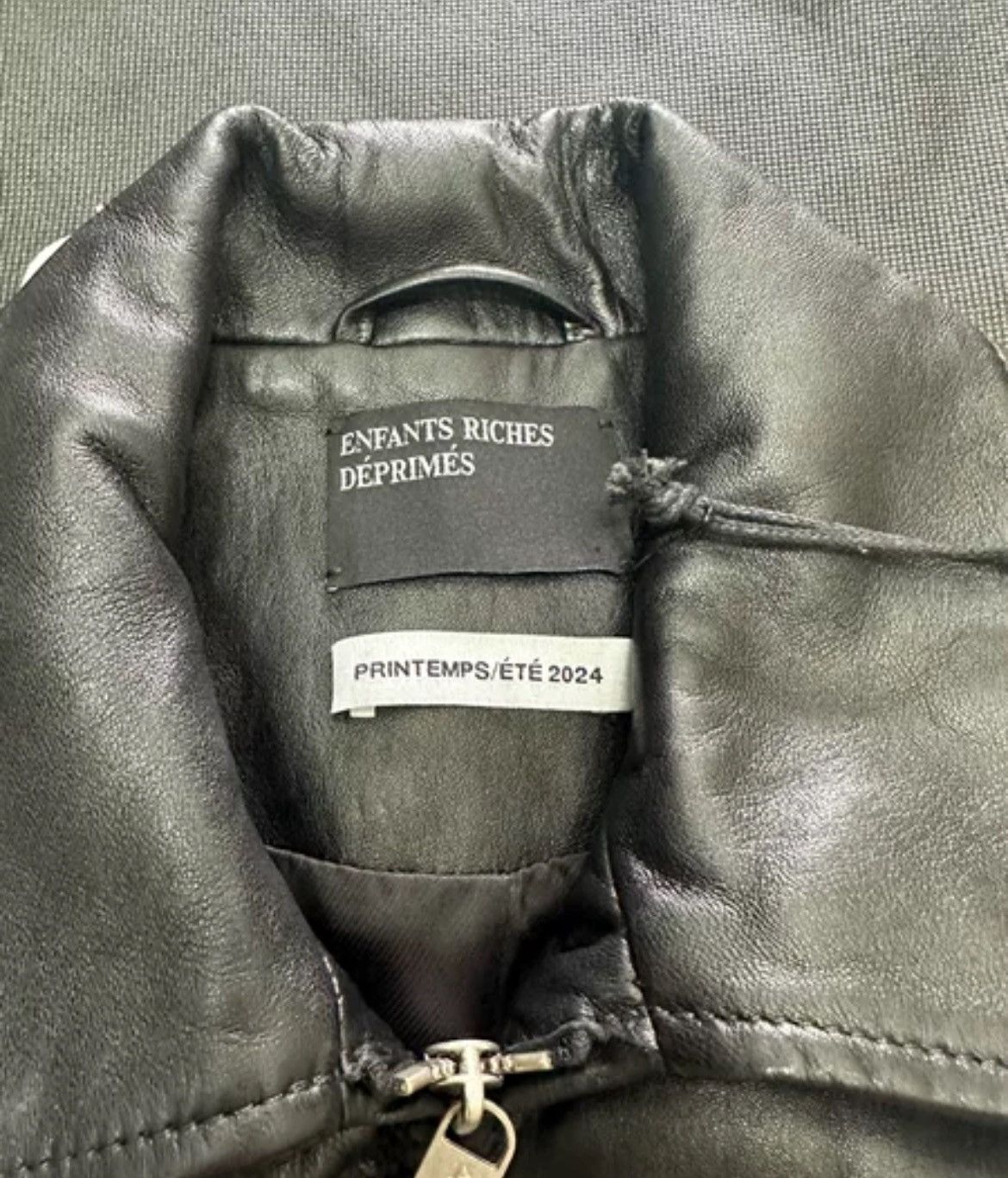 Enfants Riches Deprimes Enfants Riches Deprimes Man Embroidered Leather jacket Size US M / EU 48-50 / 2 - 3 Thumbnail