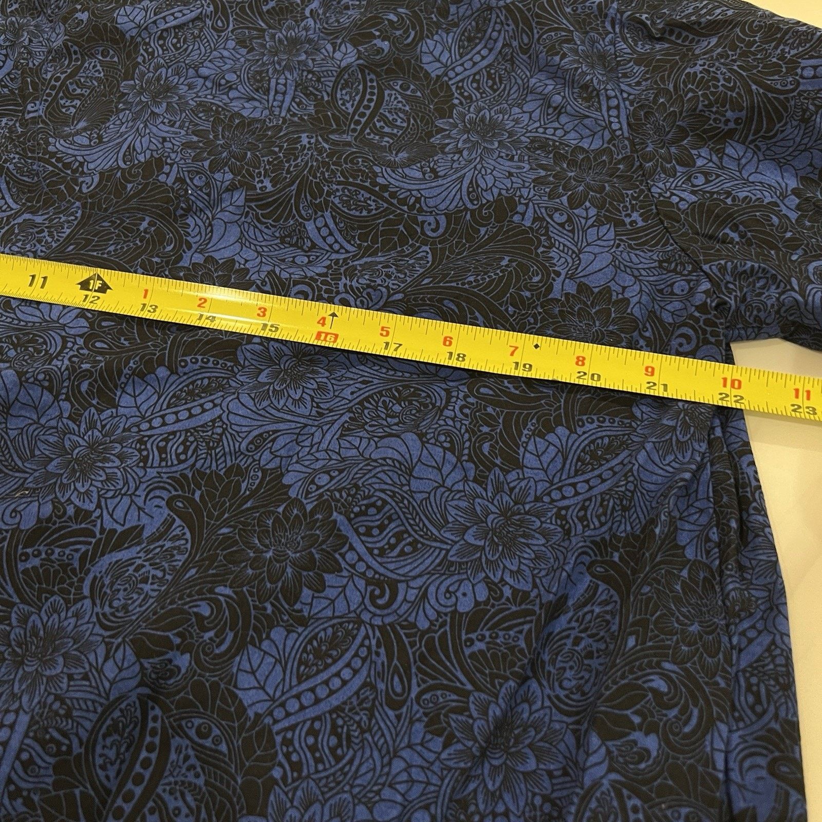 Robert Graham Robert Graham Mens Large Pajama Shirt Button Up Size US L / EU 52-54 / 3 - 6 Thumbnail