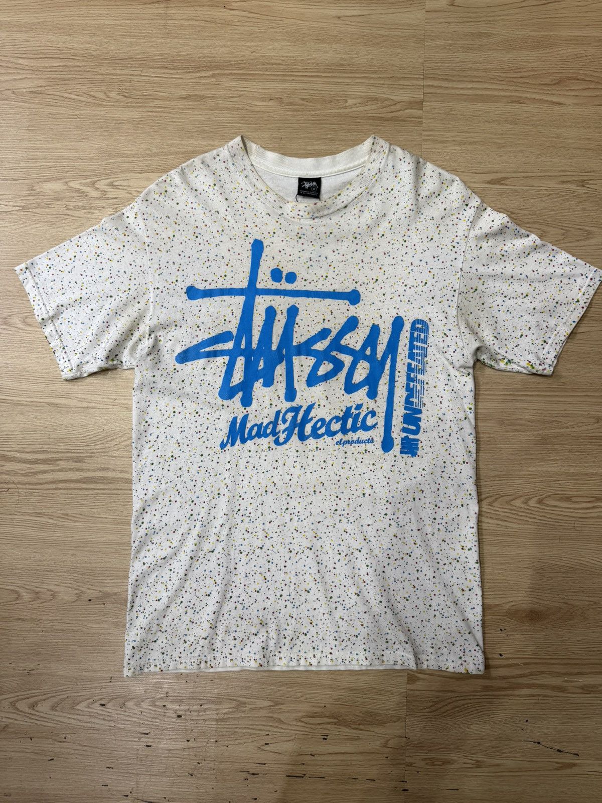 Stussy 90’s STUSSY RARE MADHECTIC RARE LOGO Y2K STREETWEAR TSHIRT Size US L / EU 52-54 / 3 - 1 Thumbnail