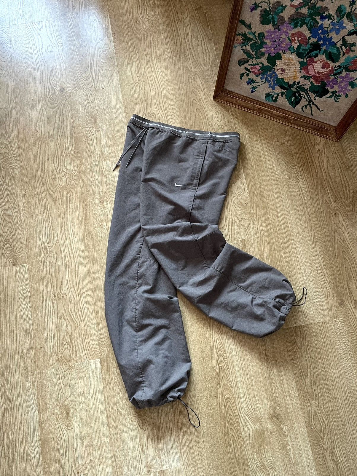 Nike Vintage Y2K Nike Flared Track Sweat Pants Joggers Size M Size 28" / US 6 / IT 42 - 3 Thumbnail