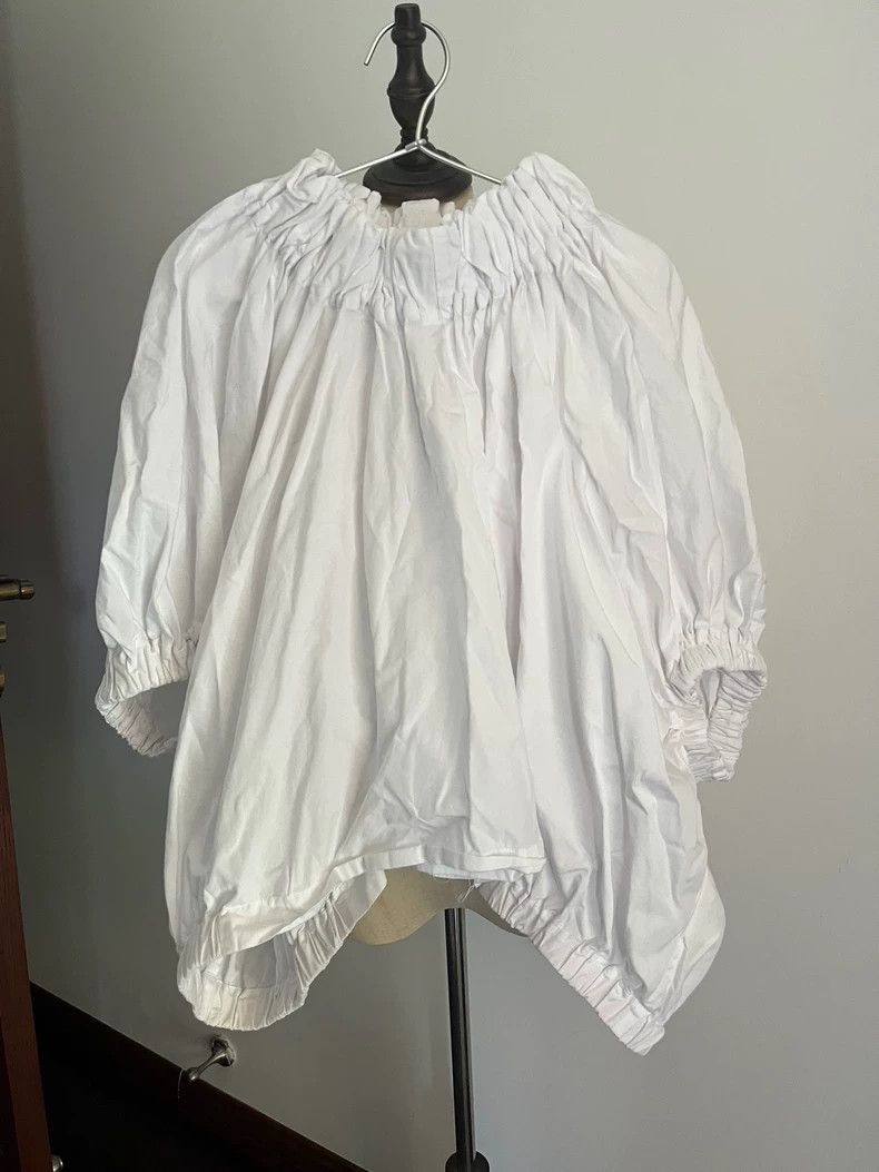 Comme des Garcons Comme des Garçons White Ruffled Blouse - dmc Size US XS / EU 42 / 0 - 1 Thumbnail