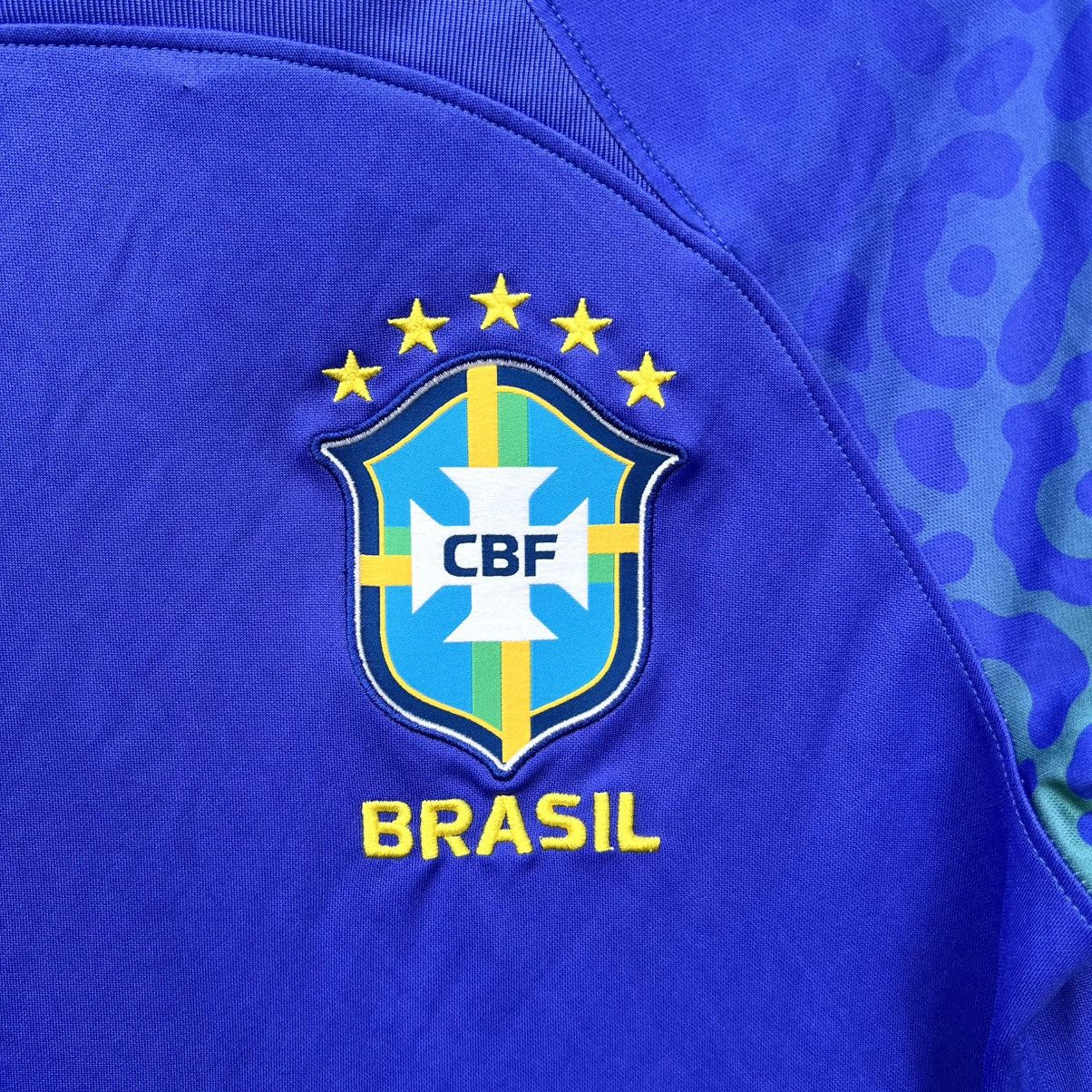 Nike Brazil national soccer jersey football t shirt Size US S / EU 44-46 / 1 - 2 Thumbnail