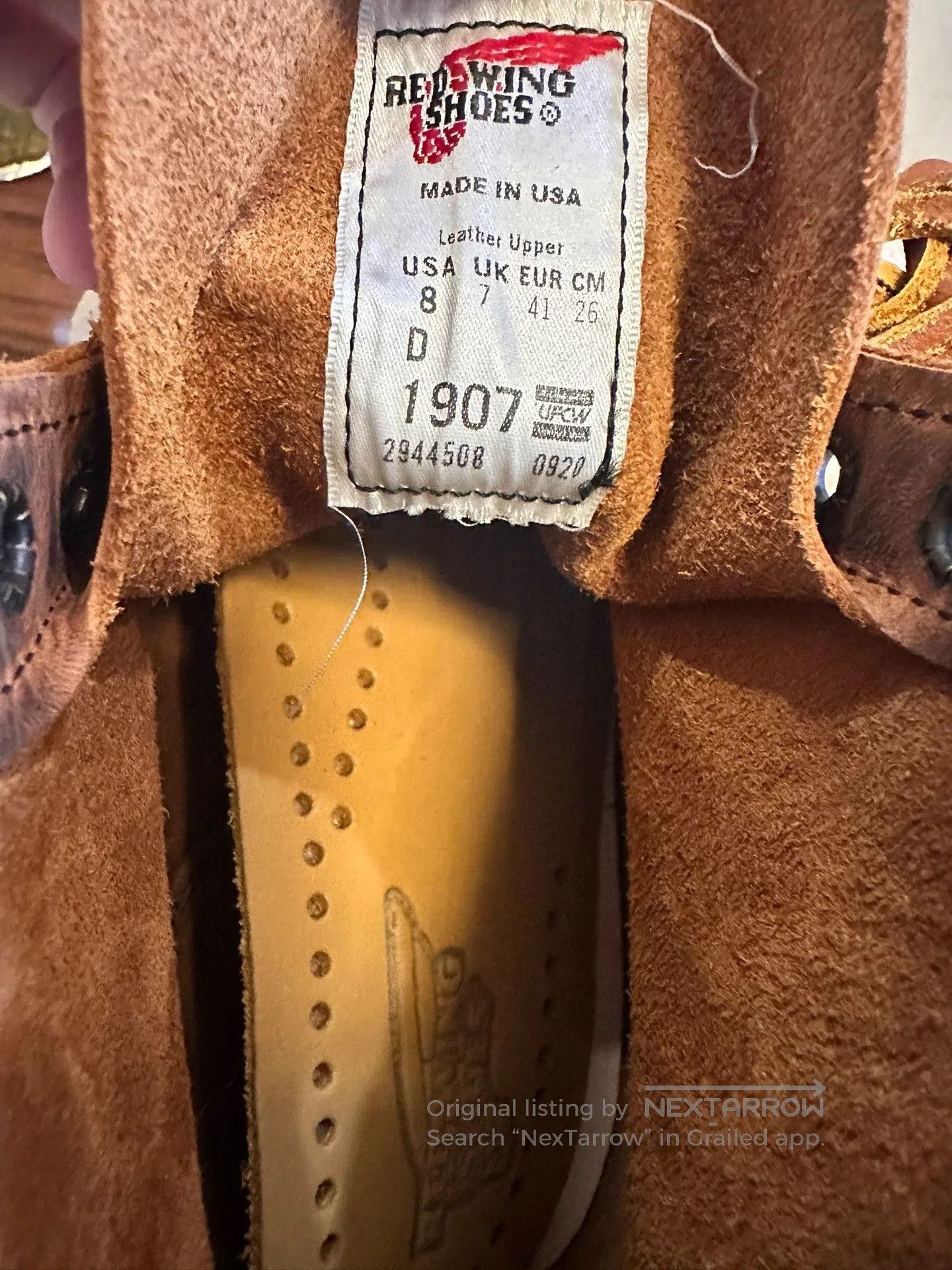 Red Wing Red Wing 1907. Size US 8 / EU 41 - 8 Thumbnail