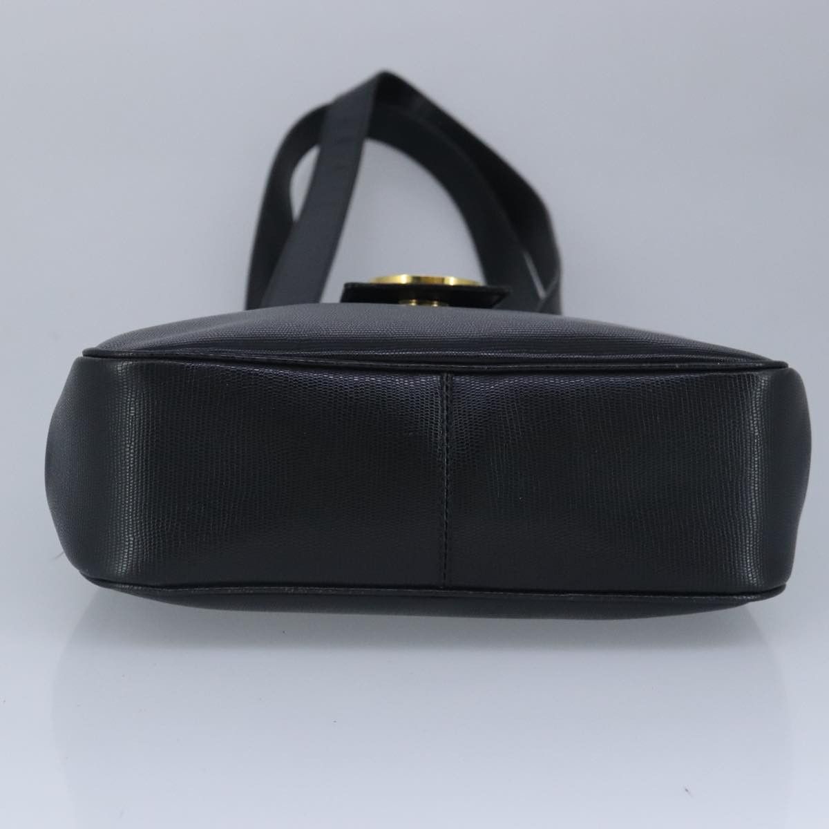 Celine CELINE Shoulder Bag Leather Black Gold Size ONE SIZE - 5 Thumbnail
