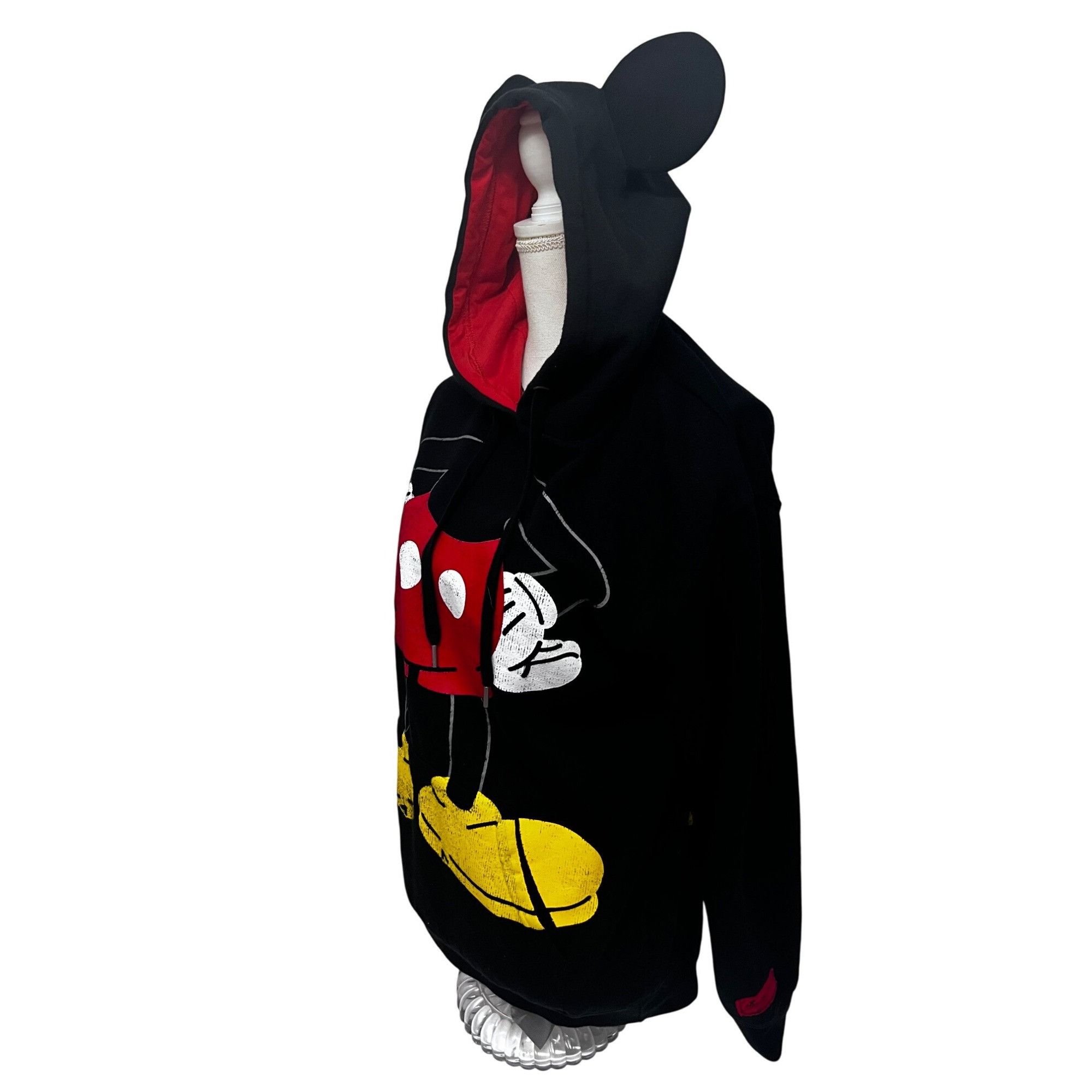 Disney Disney Parks Mickey Mouse Black Pullover Hoodie Sweatshirt Size S / US 4 / IT 40 - 3 Thumbnail
