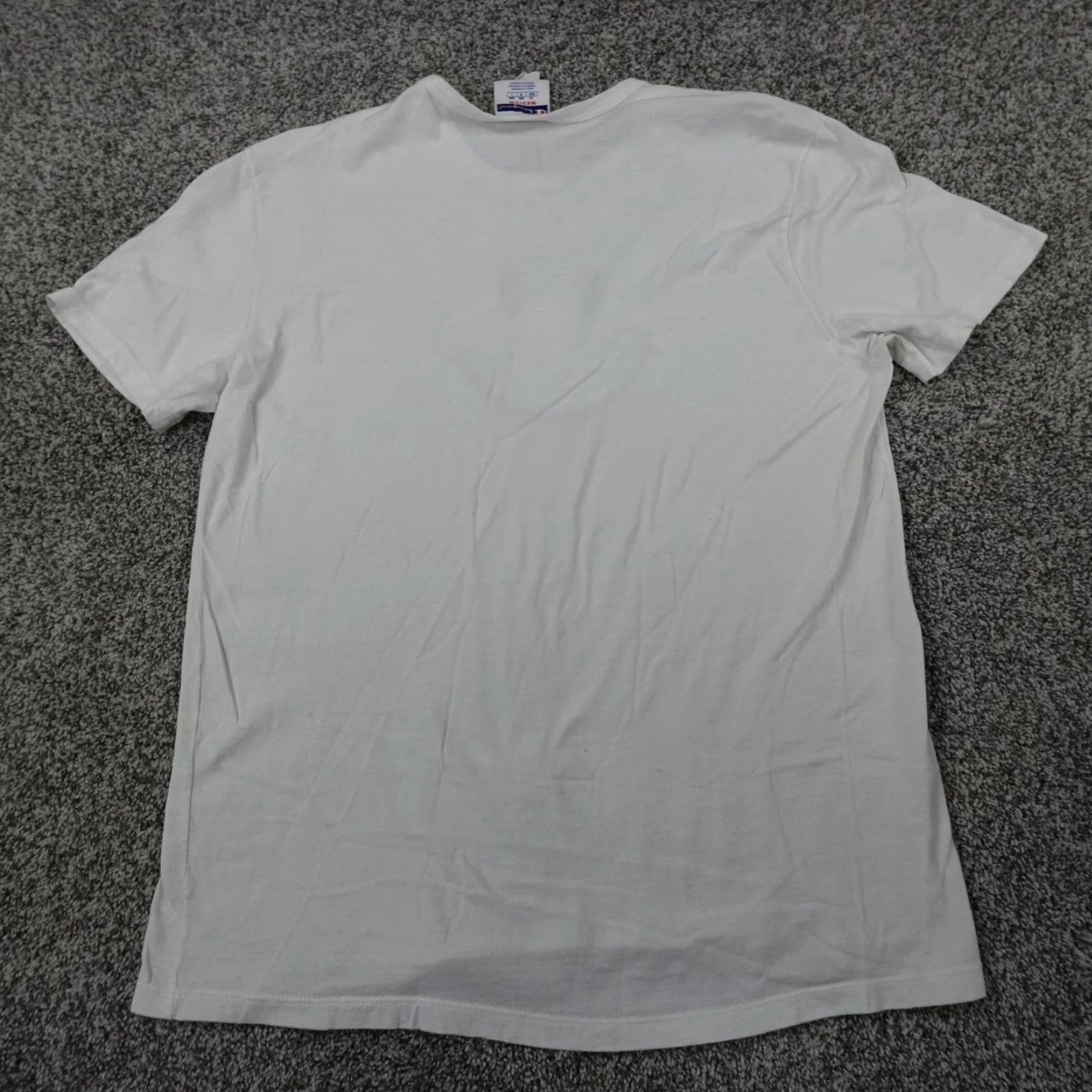 Champion Champion Shirt Mens Medium White Yellow Preppy Casual Athletic Active Cotton Size US M / EU 48-50 / 2 - 7 Thumbnail