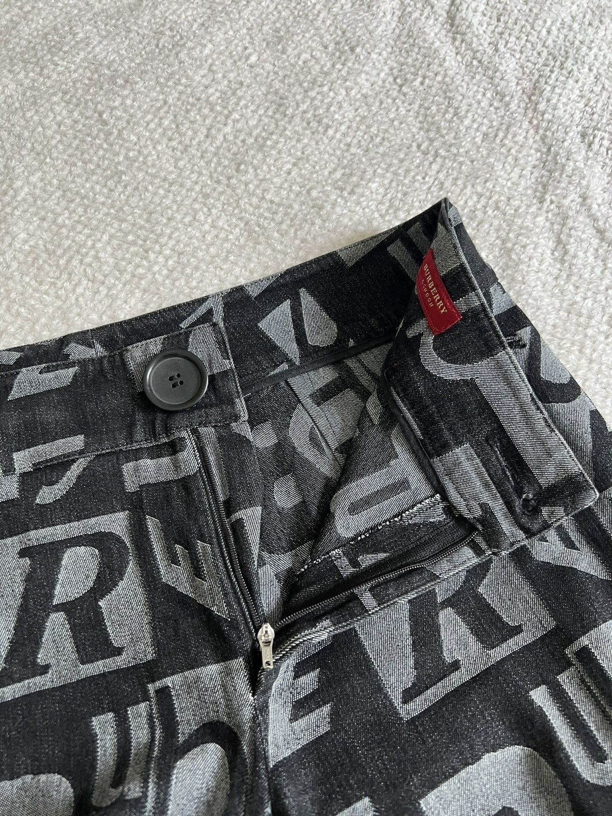 Burberry Archive : vintage BURBERRY monogramed bootcut pants Size 28" / US 6 / IT 42 - 11 Thumbnail