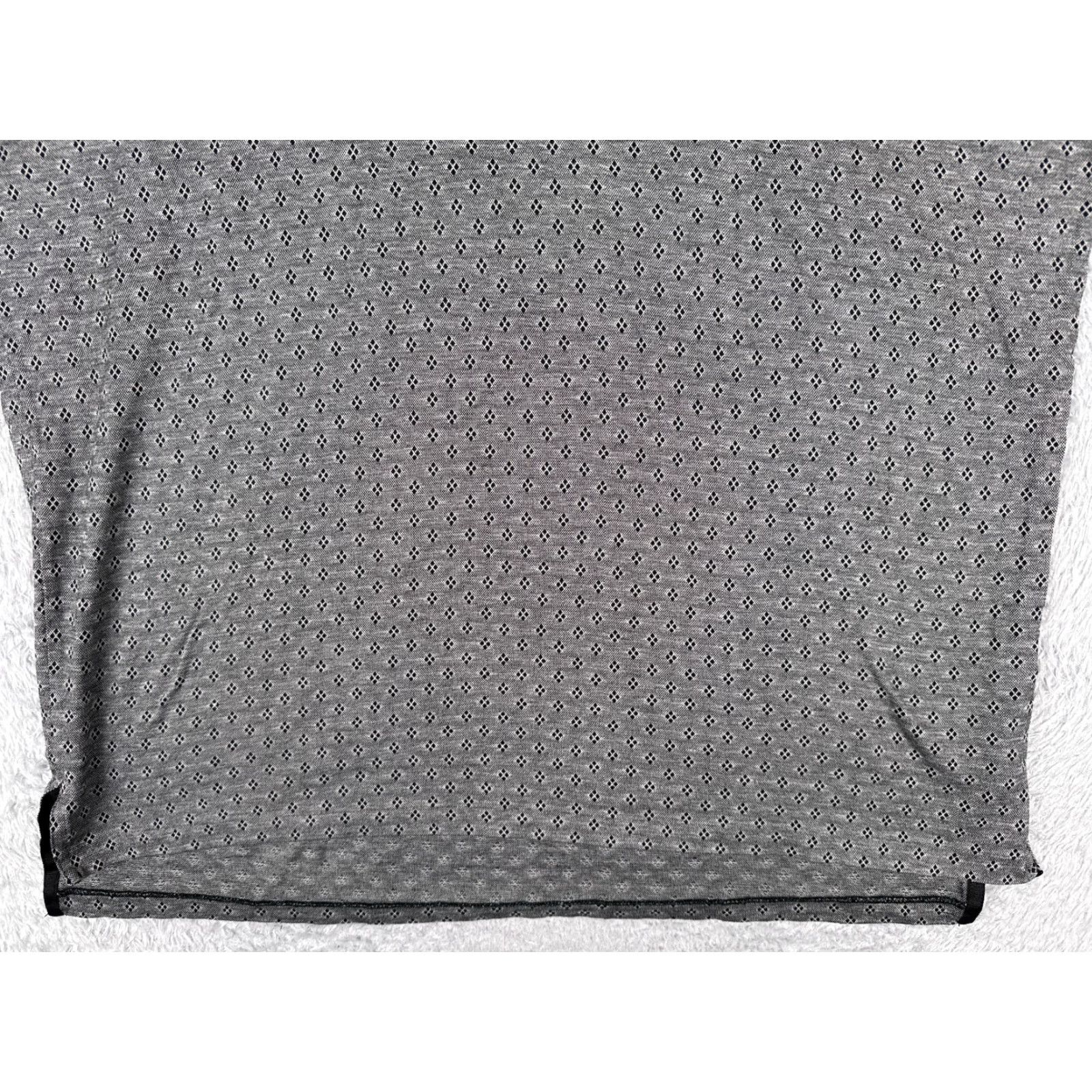 Ralph Lauren Polo Golf Ralph Lauren Shirt Men Extra Large Gray Diamond Geometric 100% Cotton Size US XL / EU 56 / 4 - 5 Thumbnail