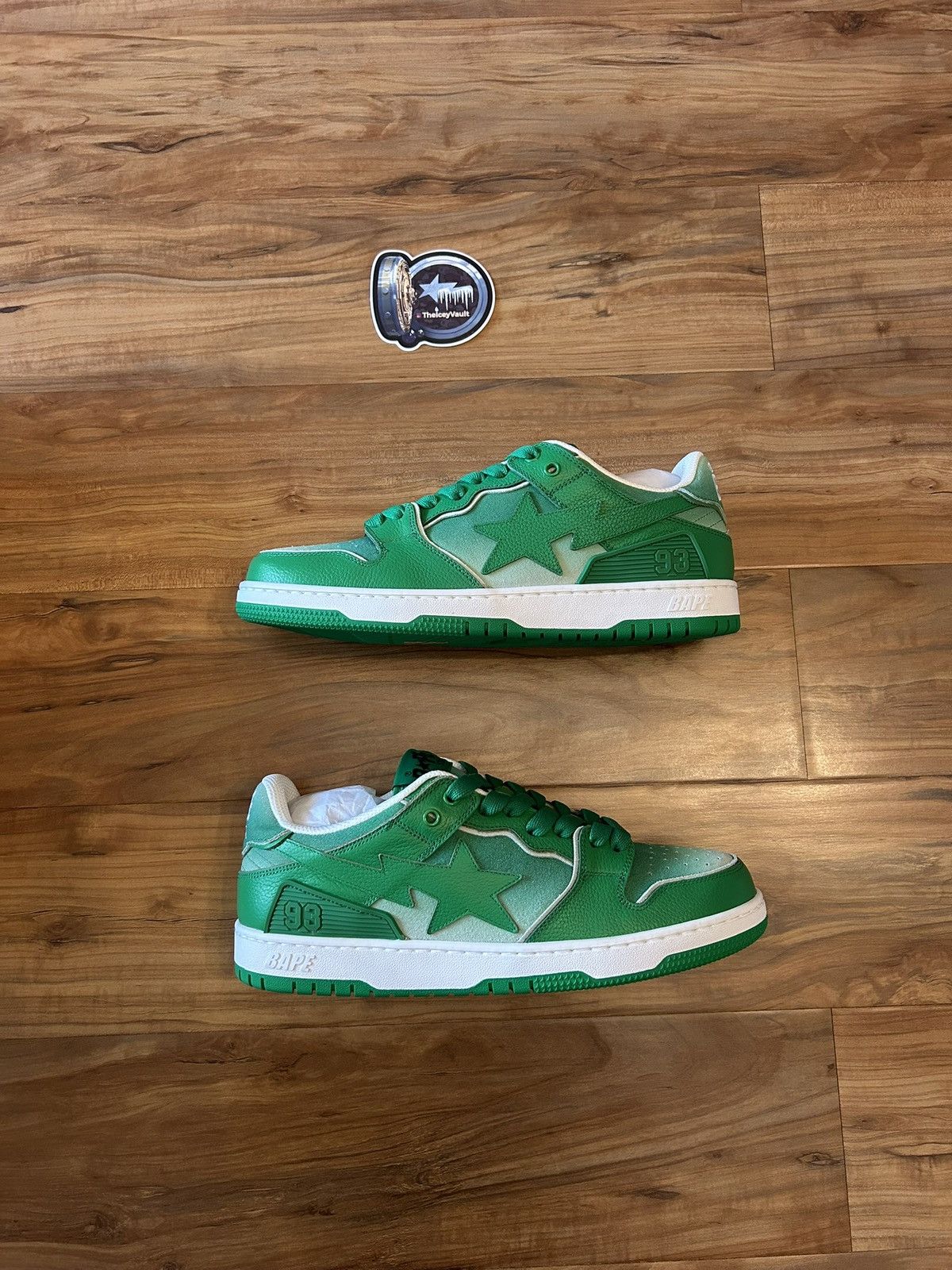 Bape NEW Bape Green Skatestas Size US 9.5 / EU 42-43 - 2 Thumbnail