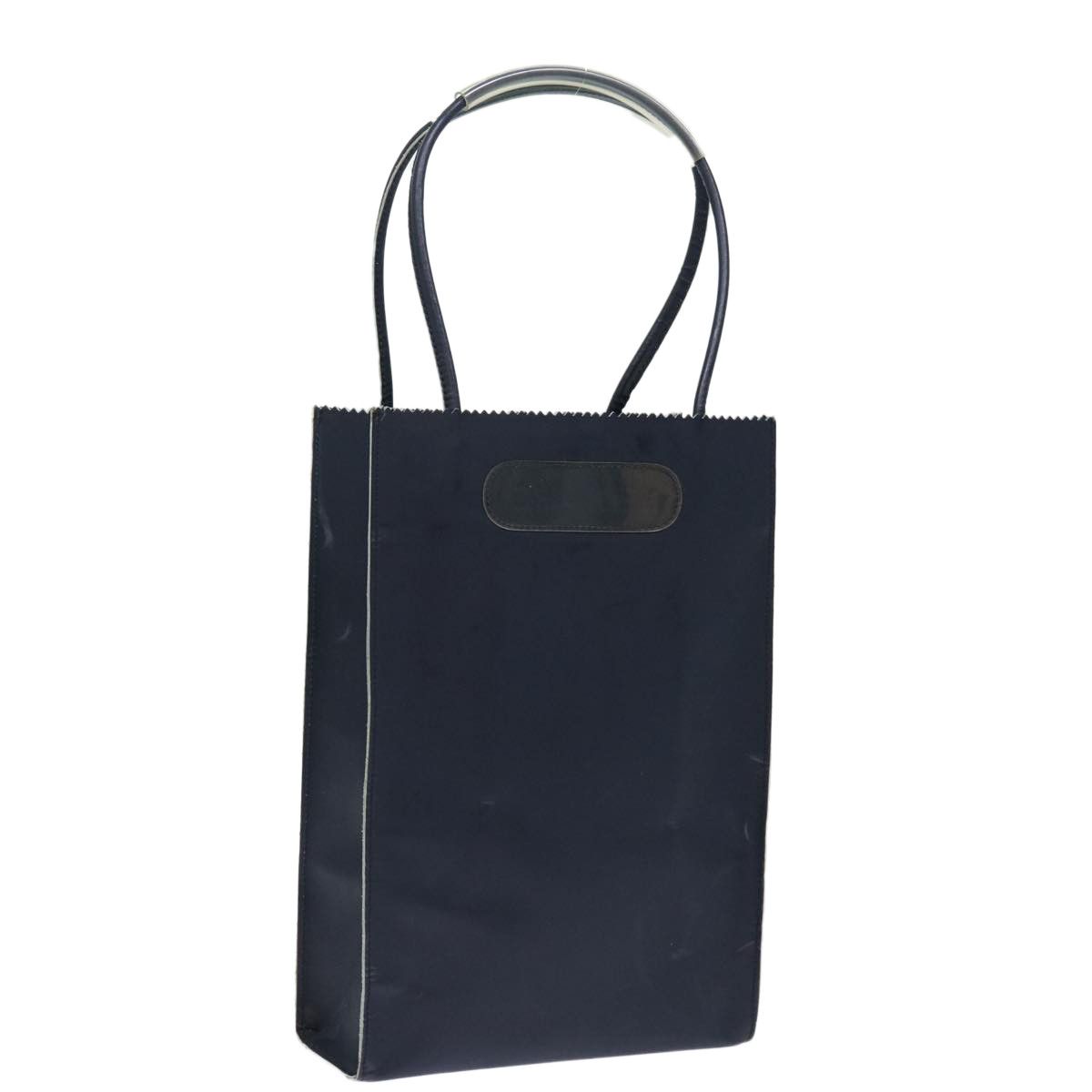 Chanel Navy Leather Handbag (Pre-Owned) Size ONE SIZE - 1 Thumbnail
