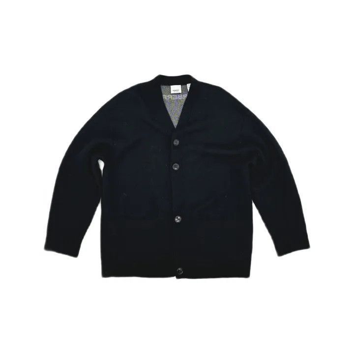 Burberry Burberry Burberry SS23 Logo Knit V-Neck Cardigan-2507 Size US M / EU 48-50 / 2 - 2 Thumbnail