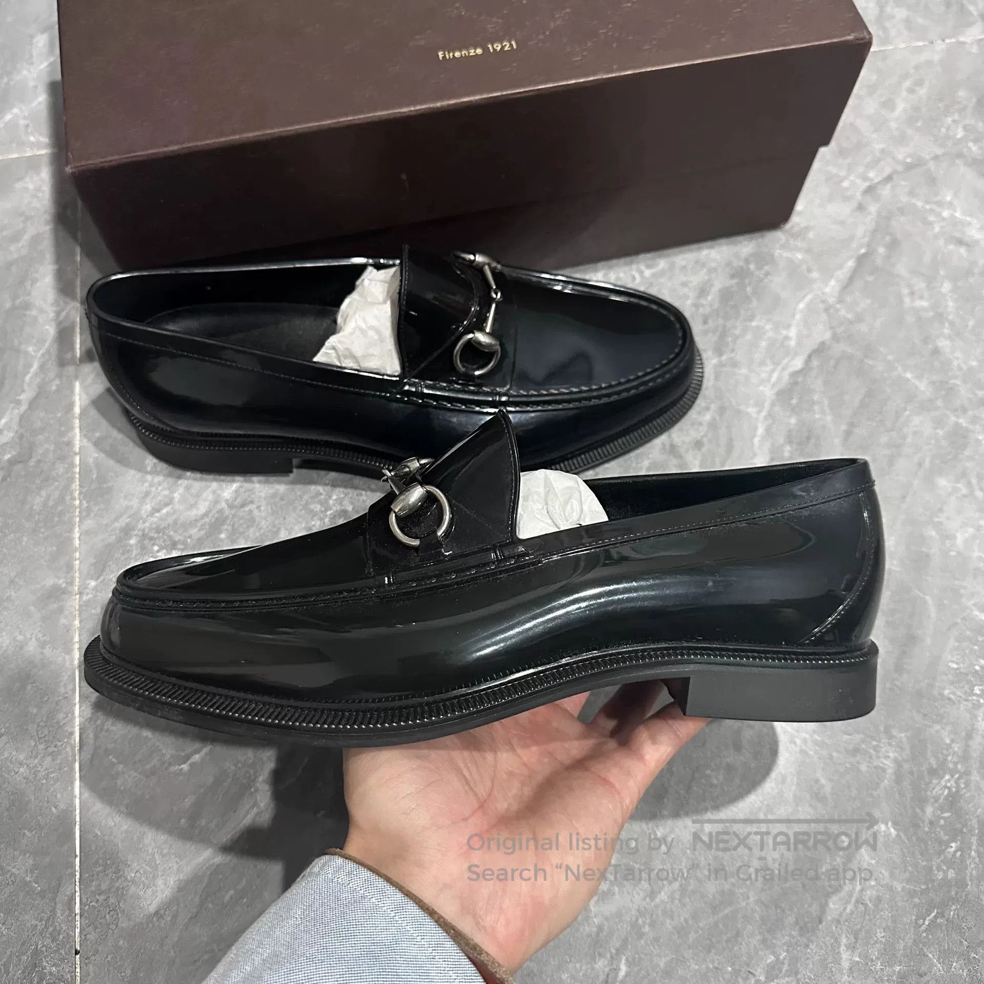 Gucci GUCCI Black Loafer Rain Boots. Size US 9 / EU 42 - 2 Thumbnail
