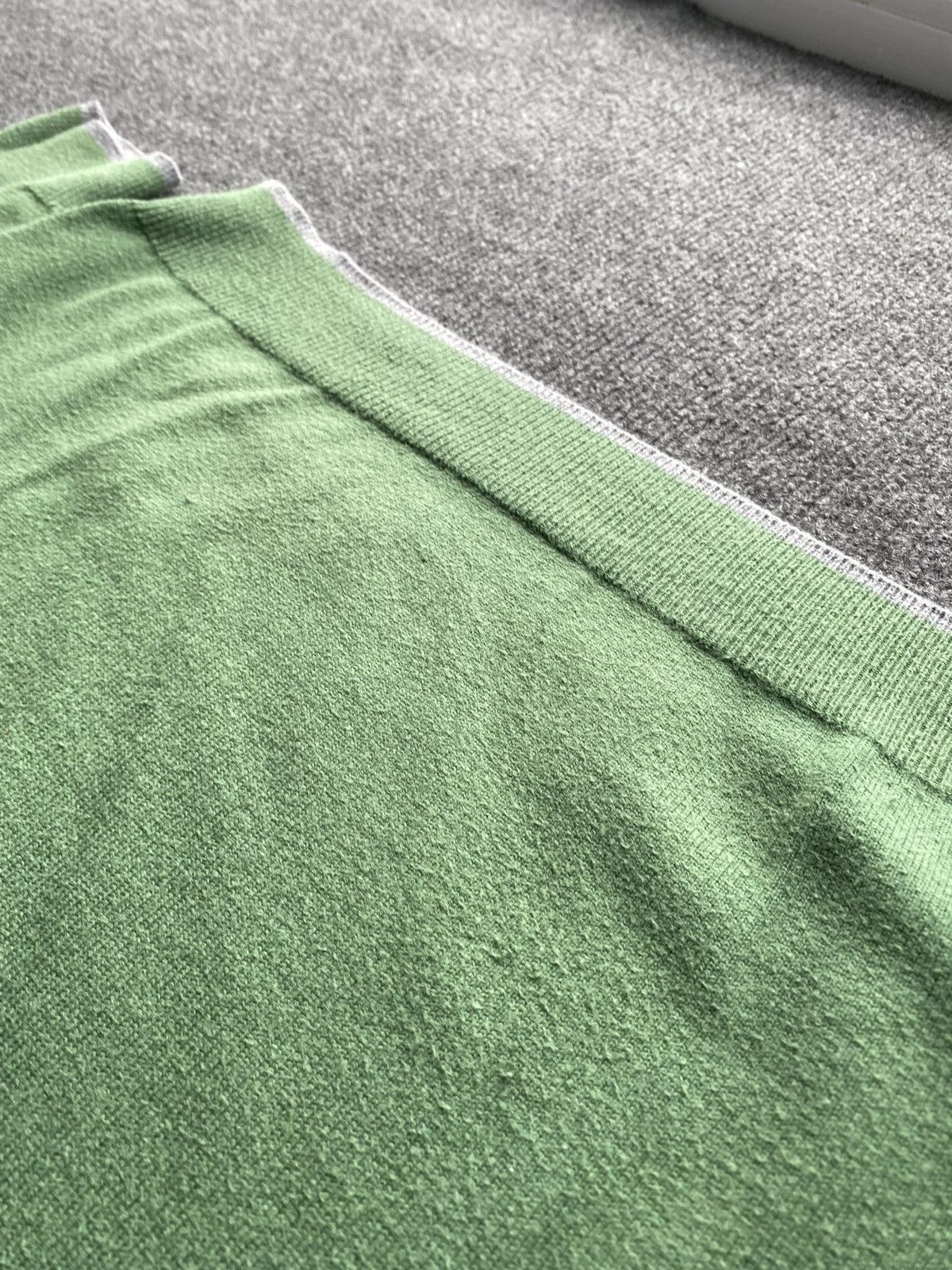 Armani 🔥Armani Jeans Pullover Sweater Green mens designer m rare Size US M / EU 48-50 / 2 - 9 Thumbnail