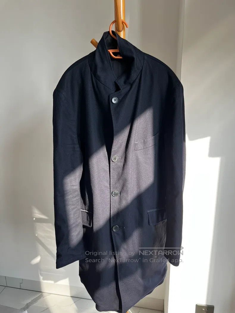 Loro Piana Loro Piana Dual-Sided Cashmere Tech Fabric Long Coat Size US M / EU 48-50 / 2 - 1 Thumbnail
