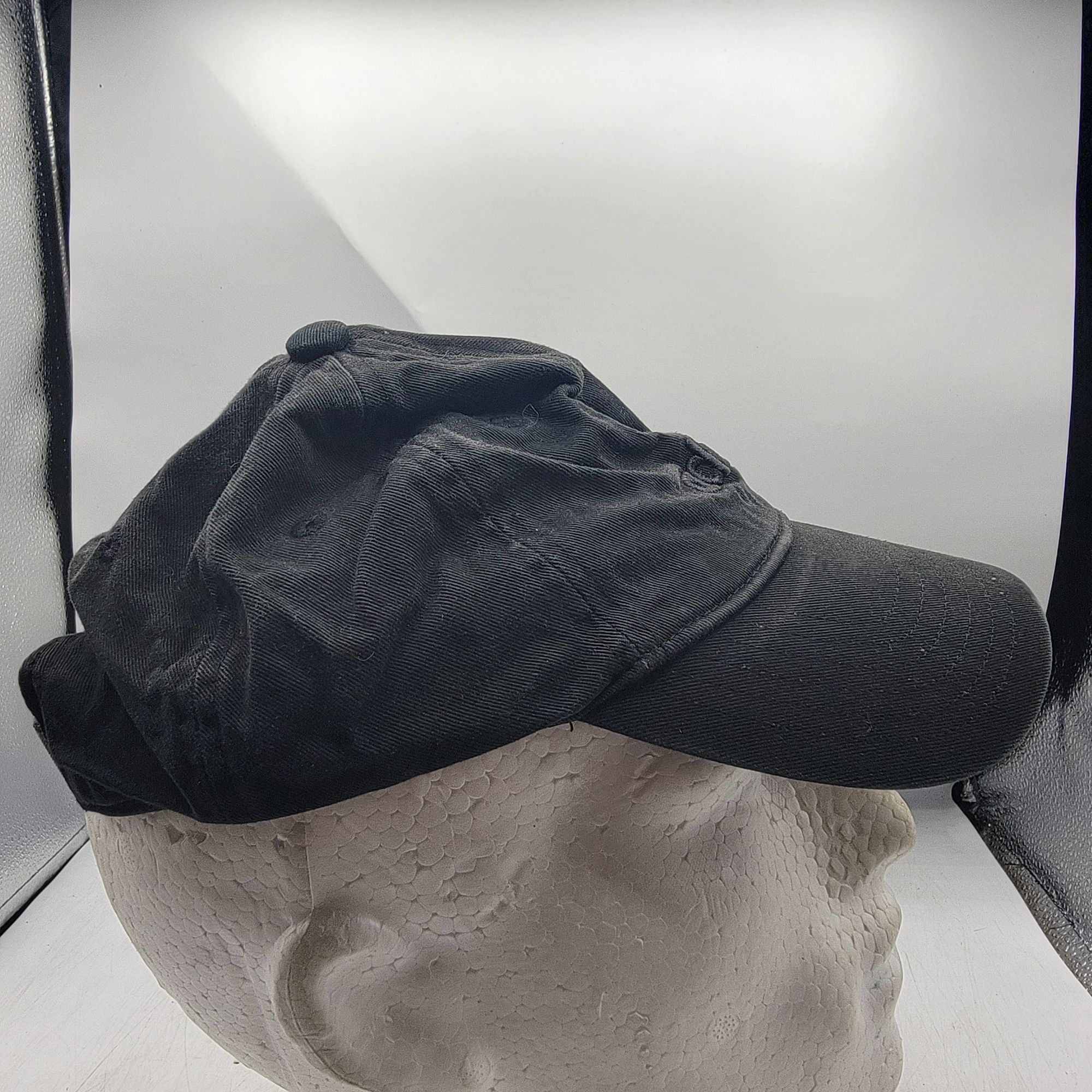 Adidas Adidas Adults Black Baseball Hat Cap Adjustable Casual Athle Size ONE SIZE - 4 Thumbnail