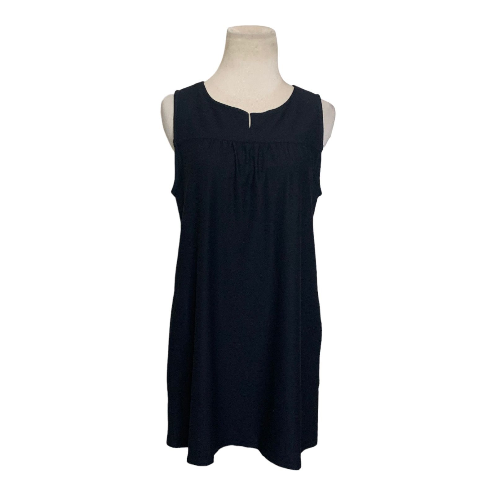 Eileen Fisher Eileen Fisher black sleeveless mini dress size M Size M / US 6-8 / IT 42-44 - 14 Thumbnail