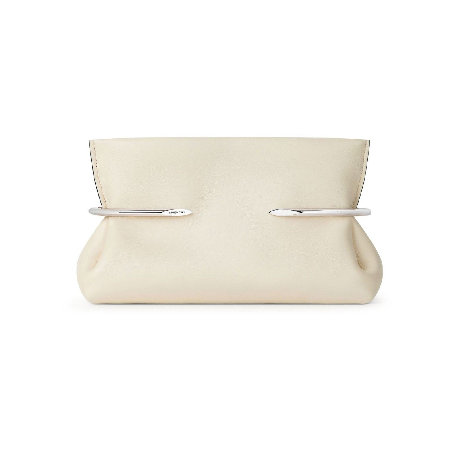 Givenchy GIVENCHY Pinch White Clutch Bag New & Authentic Size ONE SIZE - 1 Thumbnail