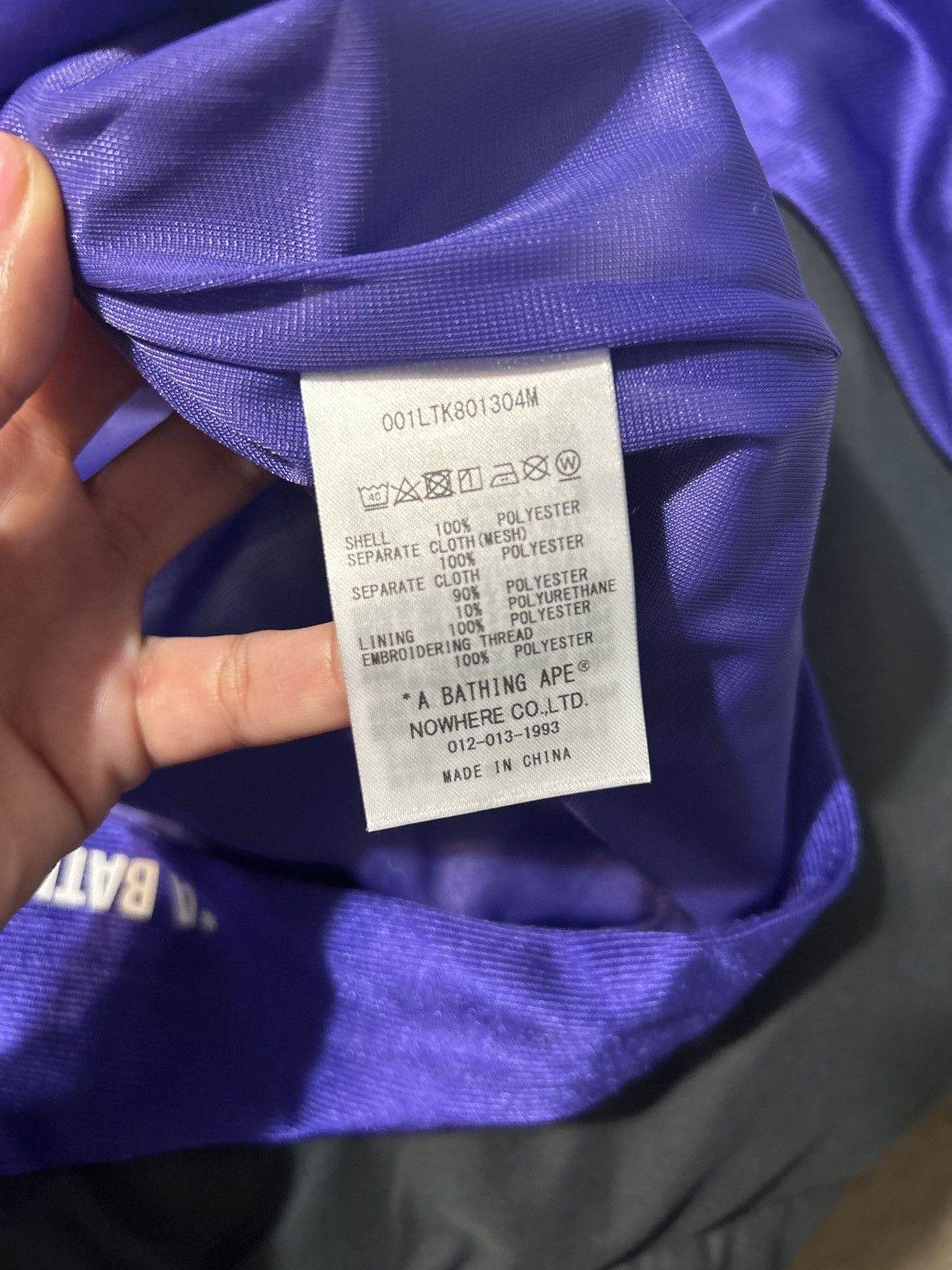 Bape BAPE Hockey Jersey Size US S / EU 44-46 / 1 - 9 Thumbnail