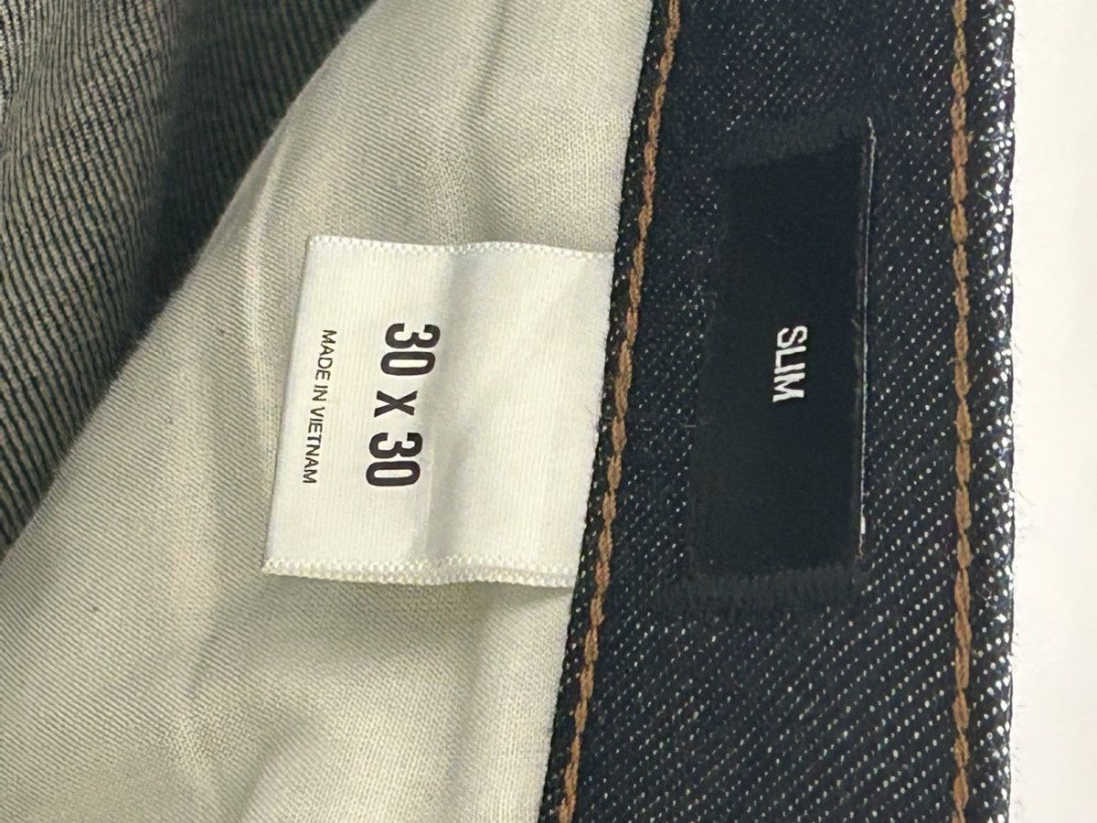 Express Slim Fit Express Raw Selvage/Selvedge Denim Jeans 30/30 Size US 30 / EU 46 - 4 Thumbnail