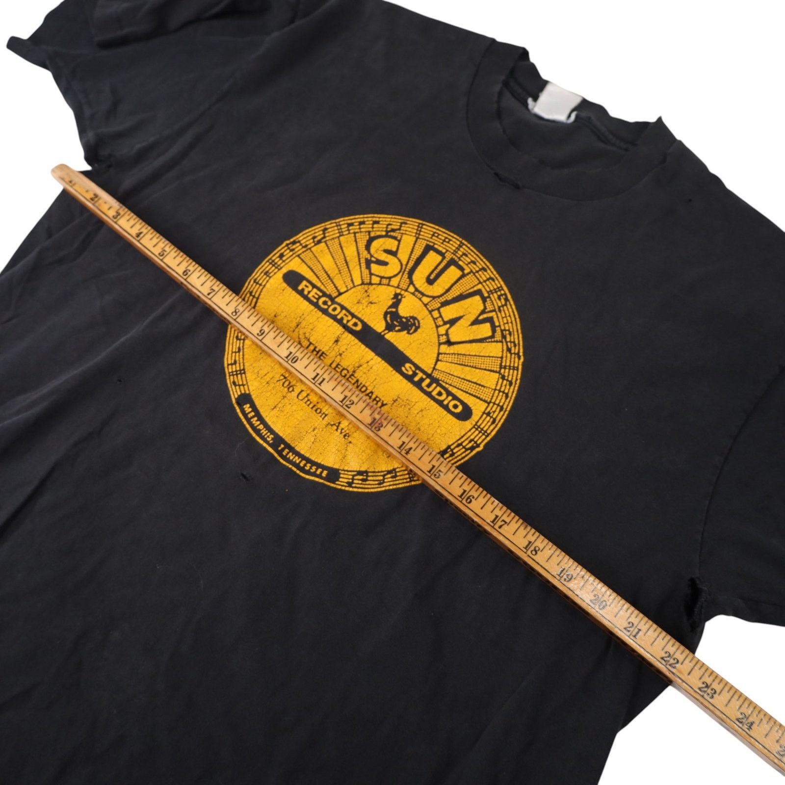 Band Tees × Vintage Vintage Distressed Sun Studio Graphic T Shirt Size US XL / EU 56 / 4 - 11 Thumbnail