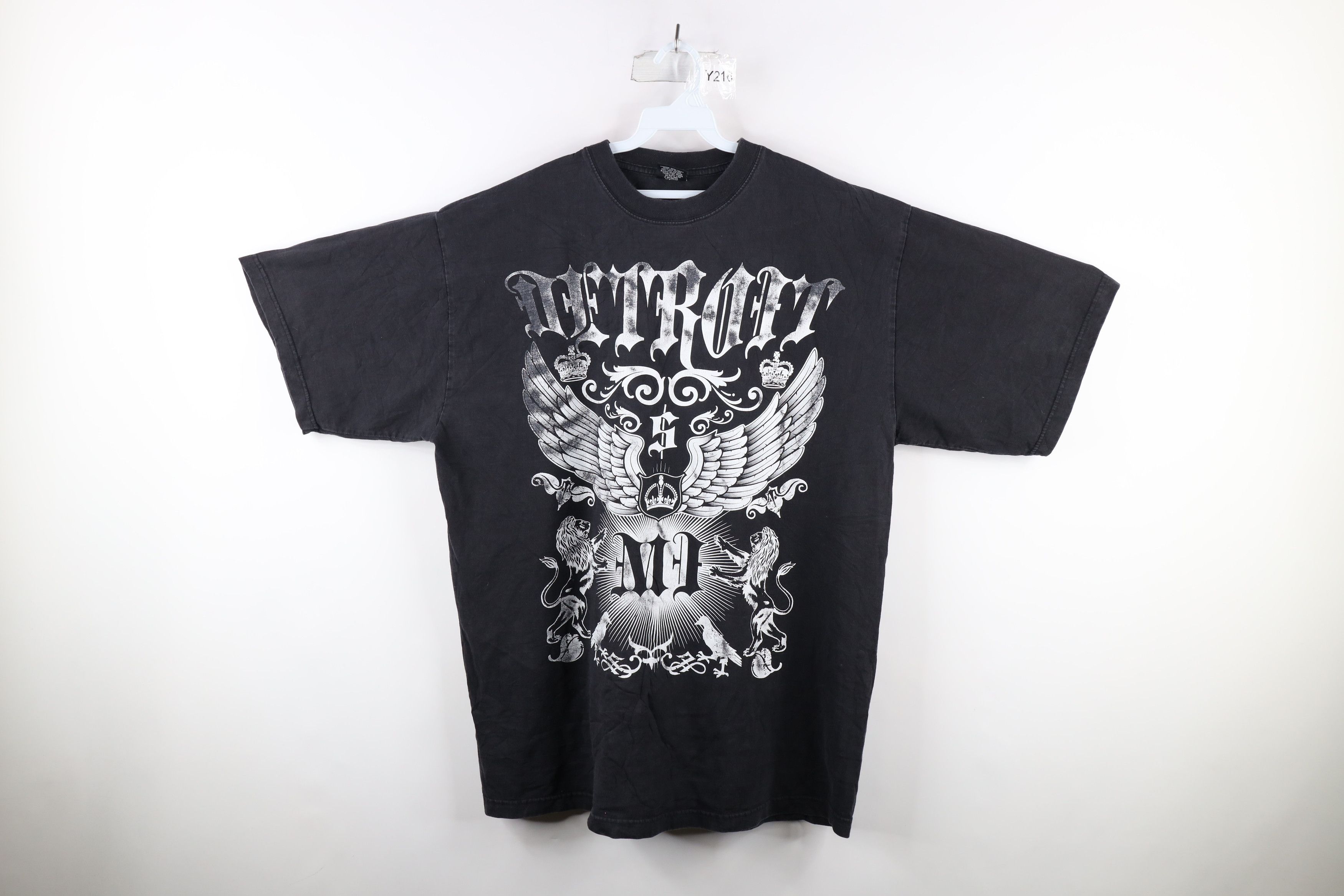 Vintage Vintage Streetwear Out Wings MMA Fighting Detroit T-Shirt Size US XXL / EU 58 / 5 - 1 Thumbnail