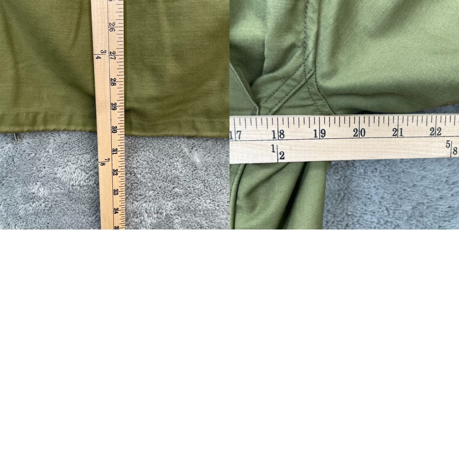 Alpha Industries VINTAGE Alpha Industries Jacket Mens Small Green Military Coat Army Vietnam 1969 Size US S / EU 44-46 / 1 - 9 Thumbnail