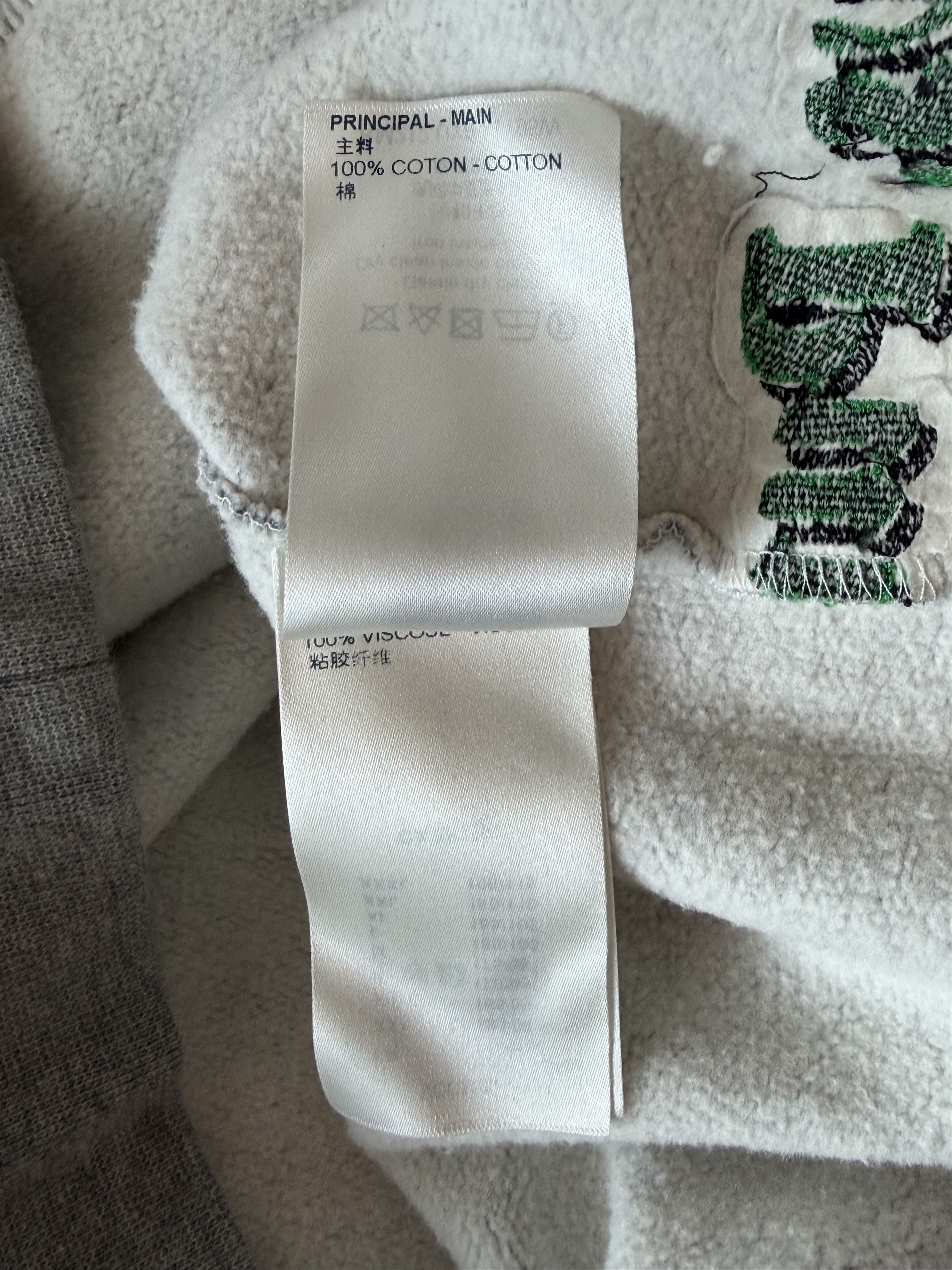 Louis Vuitton Louis Vuitton Grey Purist Vs. Tourist Tuffetage Hoodie Size US L / EU 52-54 / 3 - 5 Thumbnail