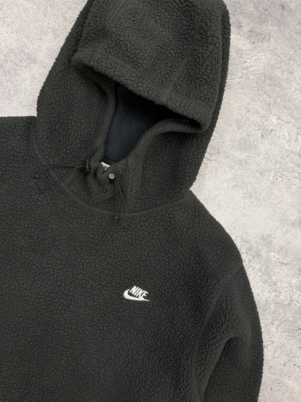 Nike Nike Sherpa Fleece Hoodie Ninja Anorak Jacket Size US XL / EU 56 / 4 - 6 Thumbnail