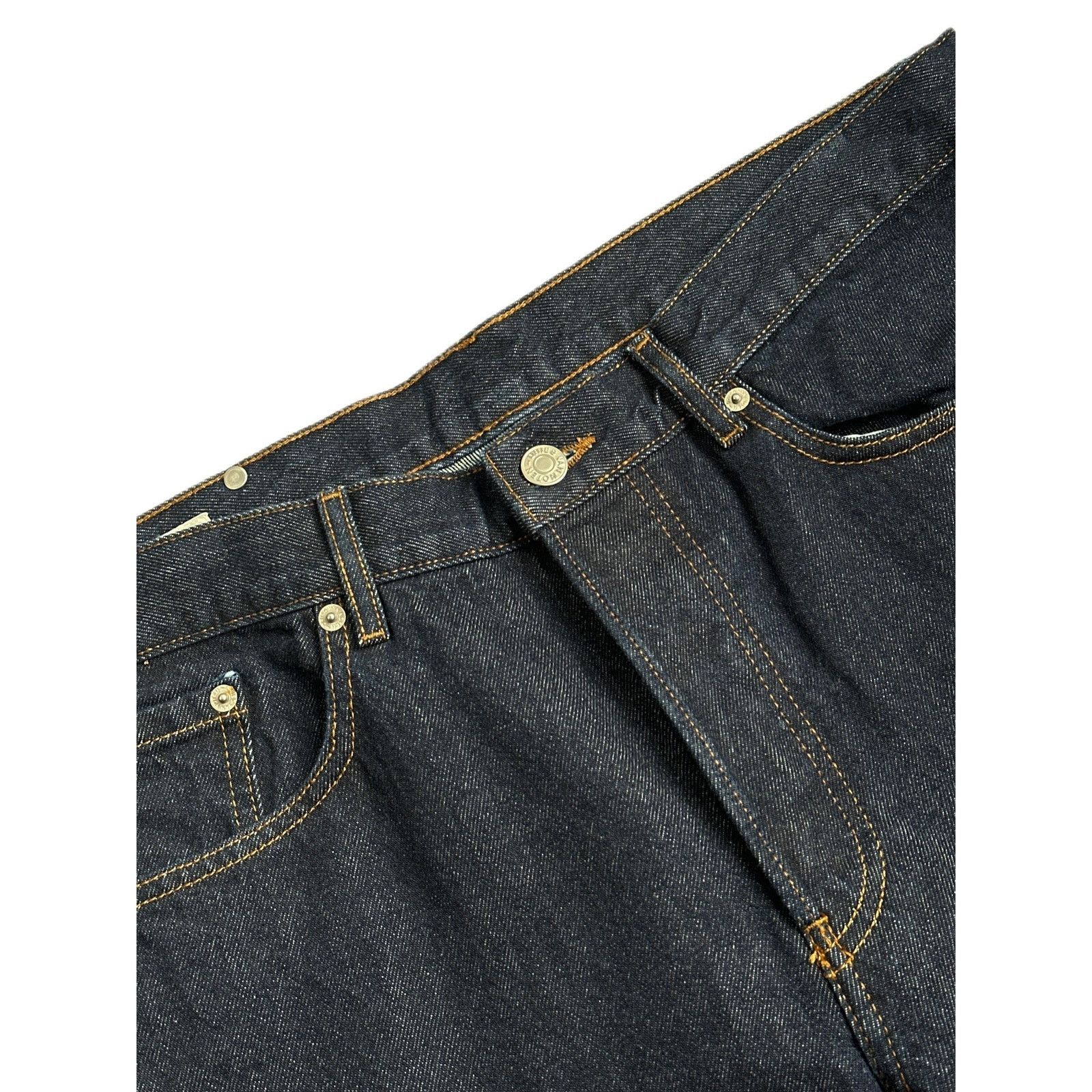 Dries Van Noten Dries Van Noten Straight Jeans Size US 35 - 2 Thumbnail