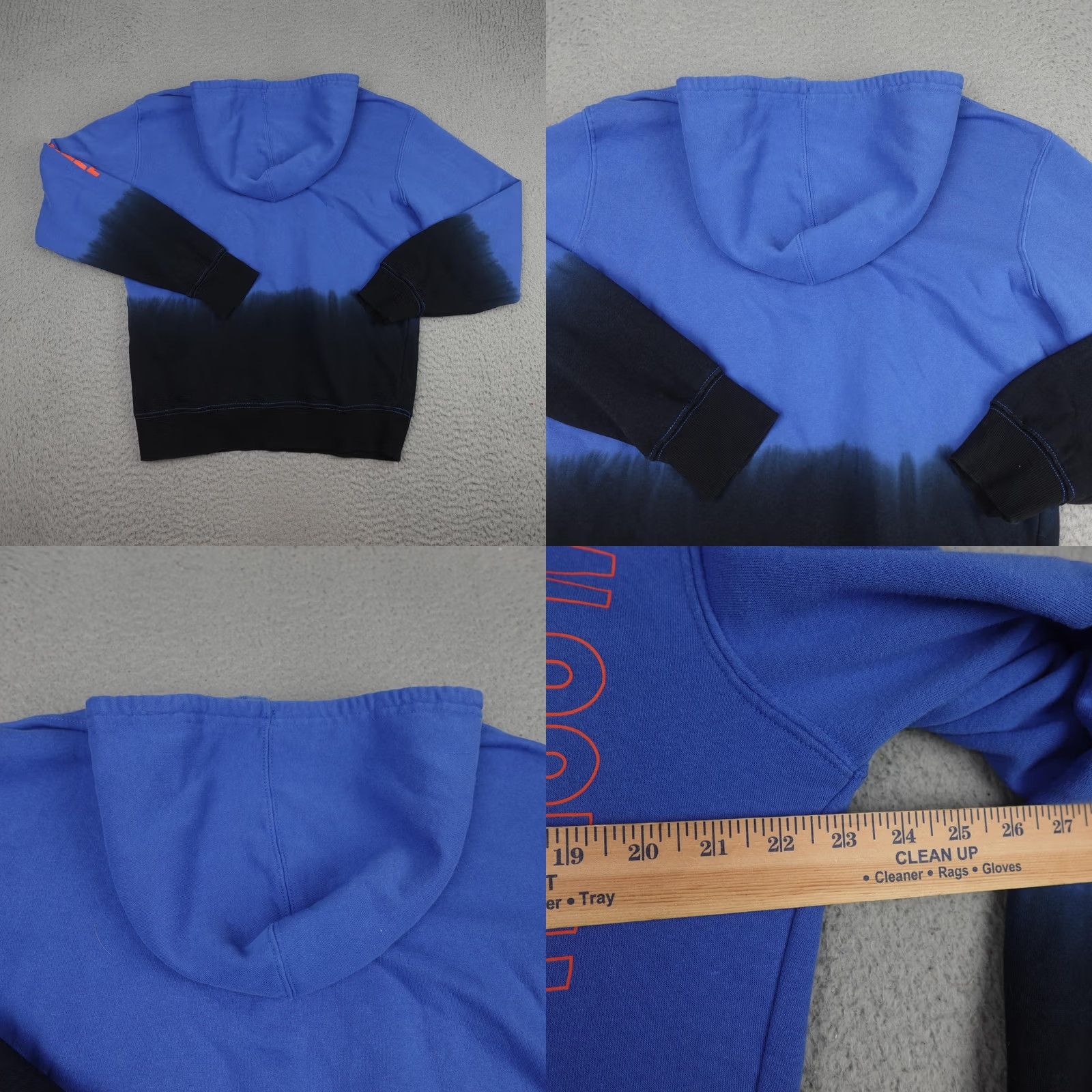 Vintage Dragon Ball Z Hoodie Mens M Blue Black Son Goku Graphic Pullover DBZ Anime Size US M / EU 48-50 / 2 - 8 Thumbnail