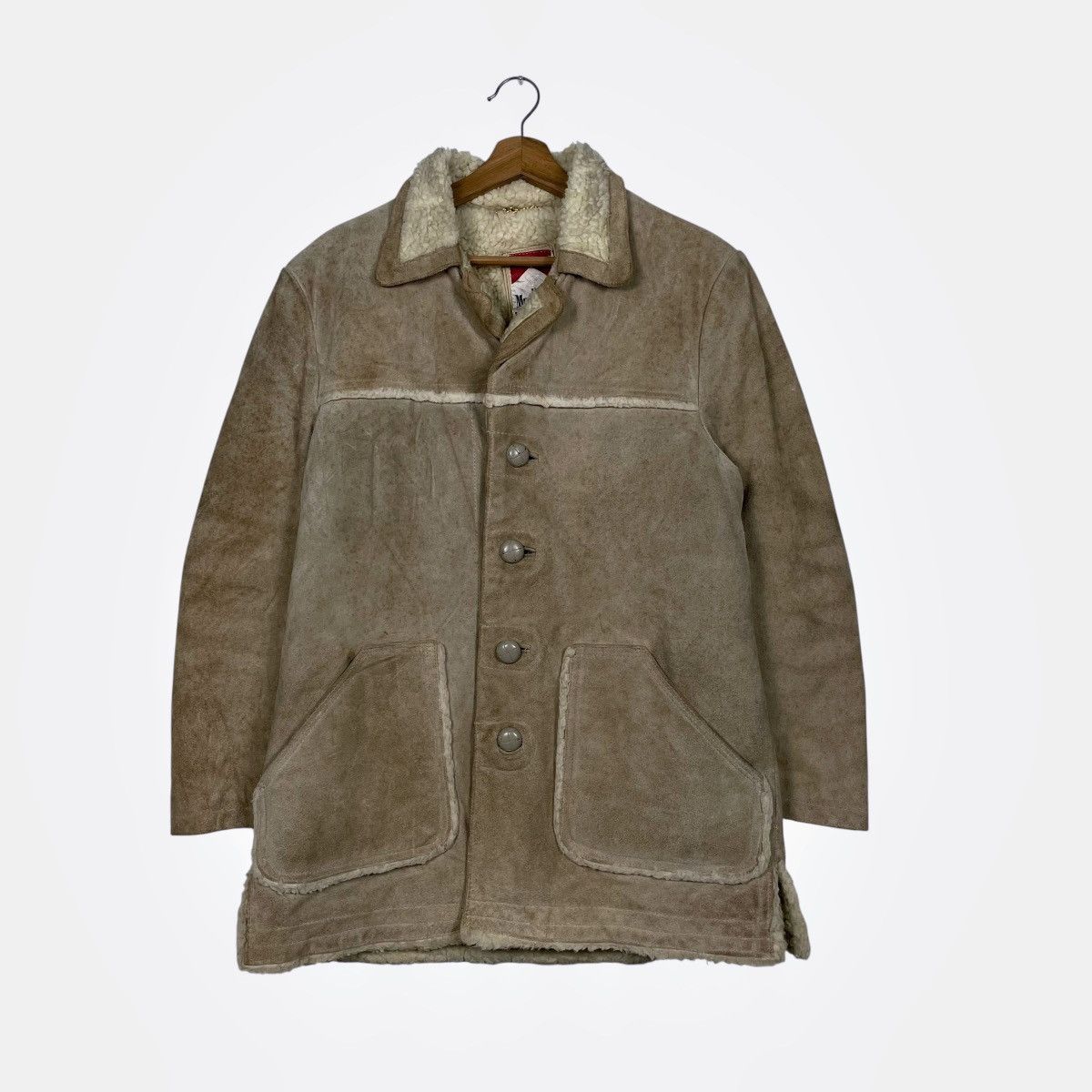 Marlboro Vintage Marlboro Suede Leather Jacket Size US M / EU 48-50 / 2 - 1 Thumbnail