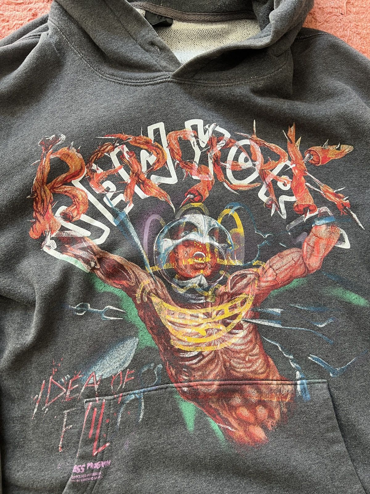 Band Tees Berserk Anime Idea of Evil Hoodie Keith Haring Size US L / EU 52-54 / 3 - 3 Thumbnail