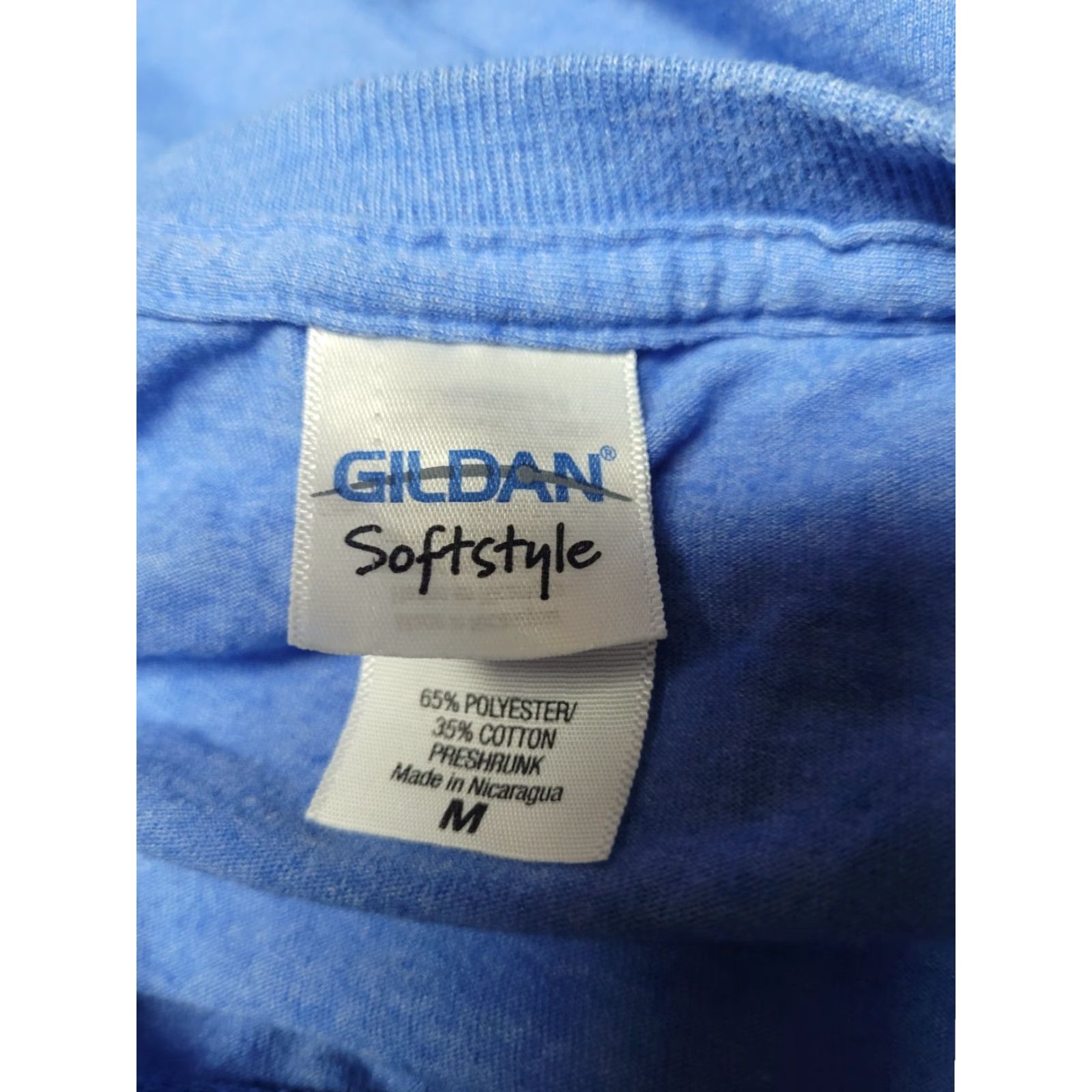 Gildan Yogibo T Shirt Logo Graphic Tee Medium Men Blue 50% Cotton 50% Polyester Crew Neck Short Sleeve Nashua NH Gildan 50/50 Size US M / EU 48-50 / 2 - 3 Thumbnail