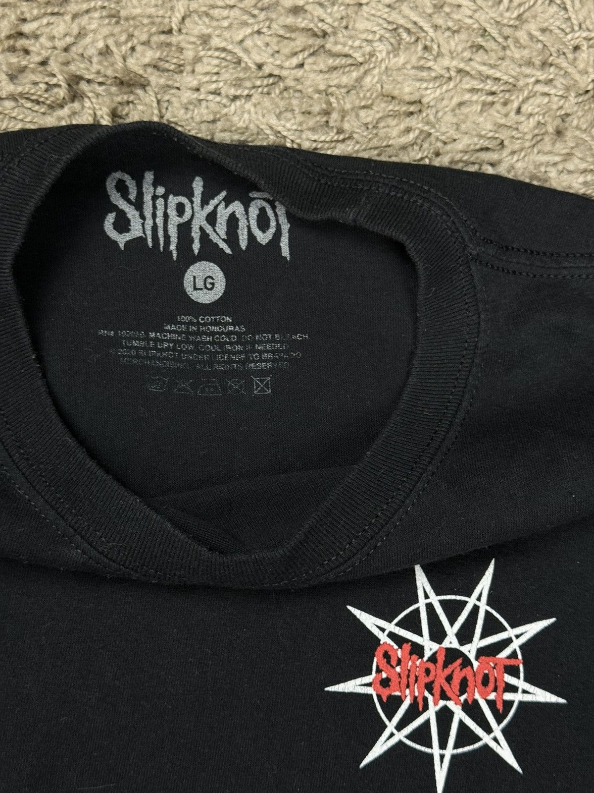 Band Tees Longsleeve rock Slipknot Tour 2020 original music item Size US L / EU 52-54 / 3 - 3 Thumbnail