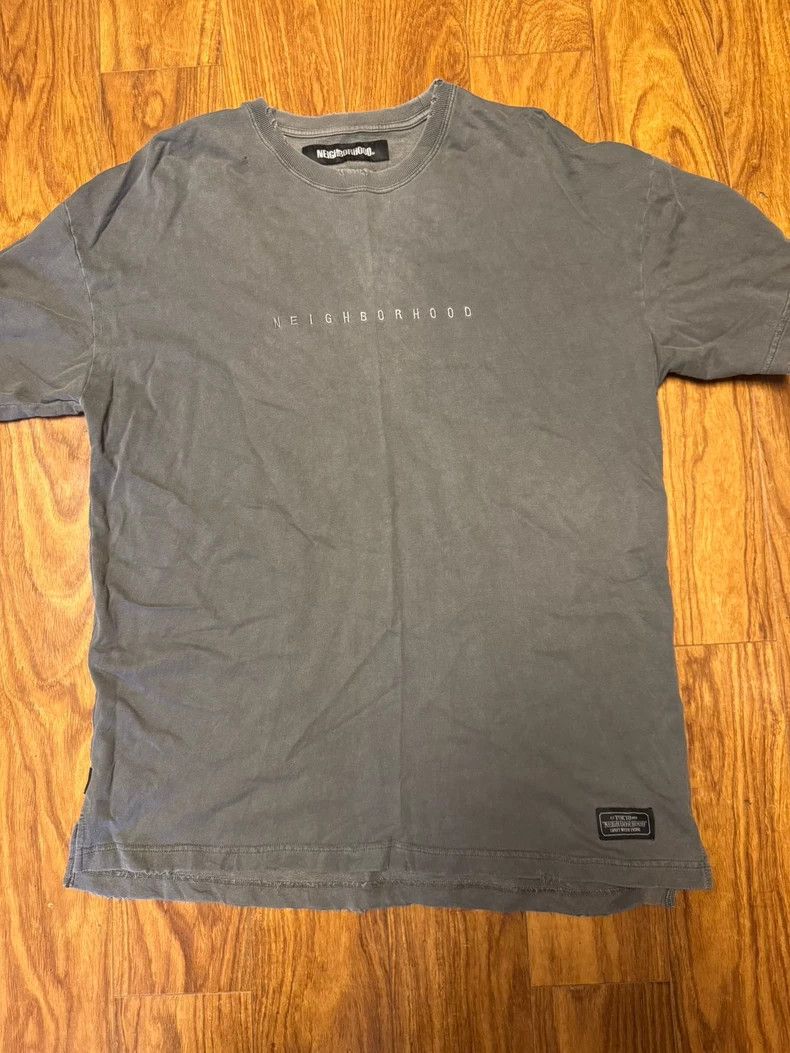 Neighborhood Neighborhood Washed Distressed Short Sleeve T-shirt Size US L / EU 52-54 / 3 - 1 Thumbnail