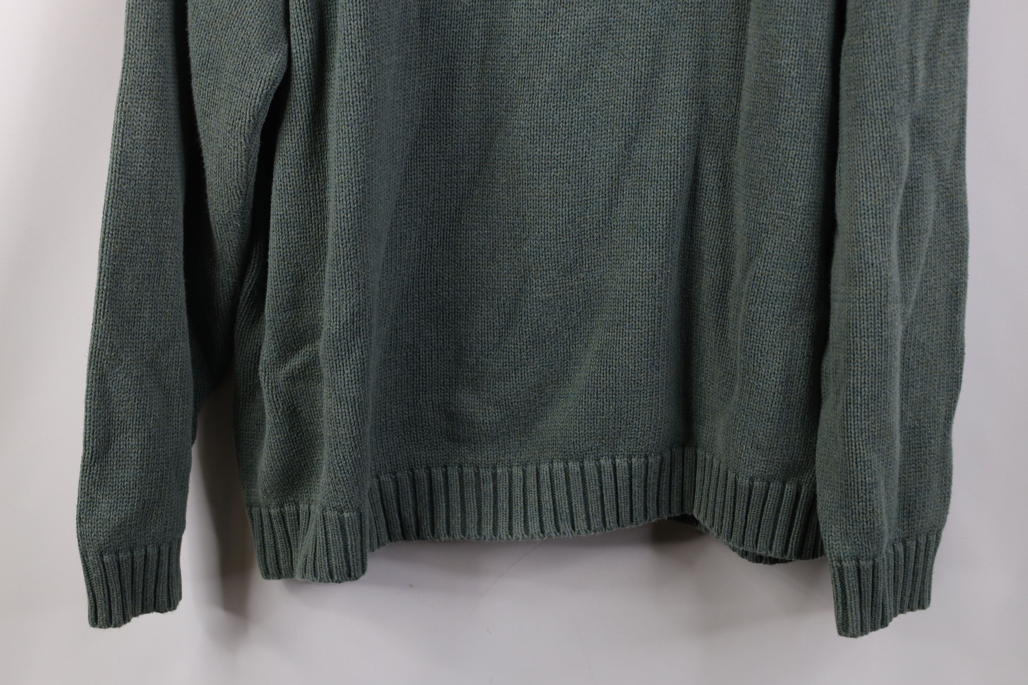 Lands' End Vintage 90s Lands End Ribbed Knit Turtleneck Sweater Japan Size XL / US 12-14 / IT 48-50 - 10 Thumbnail