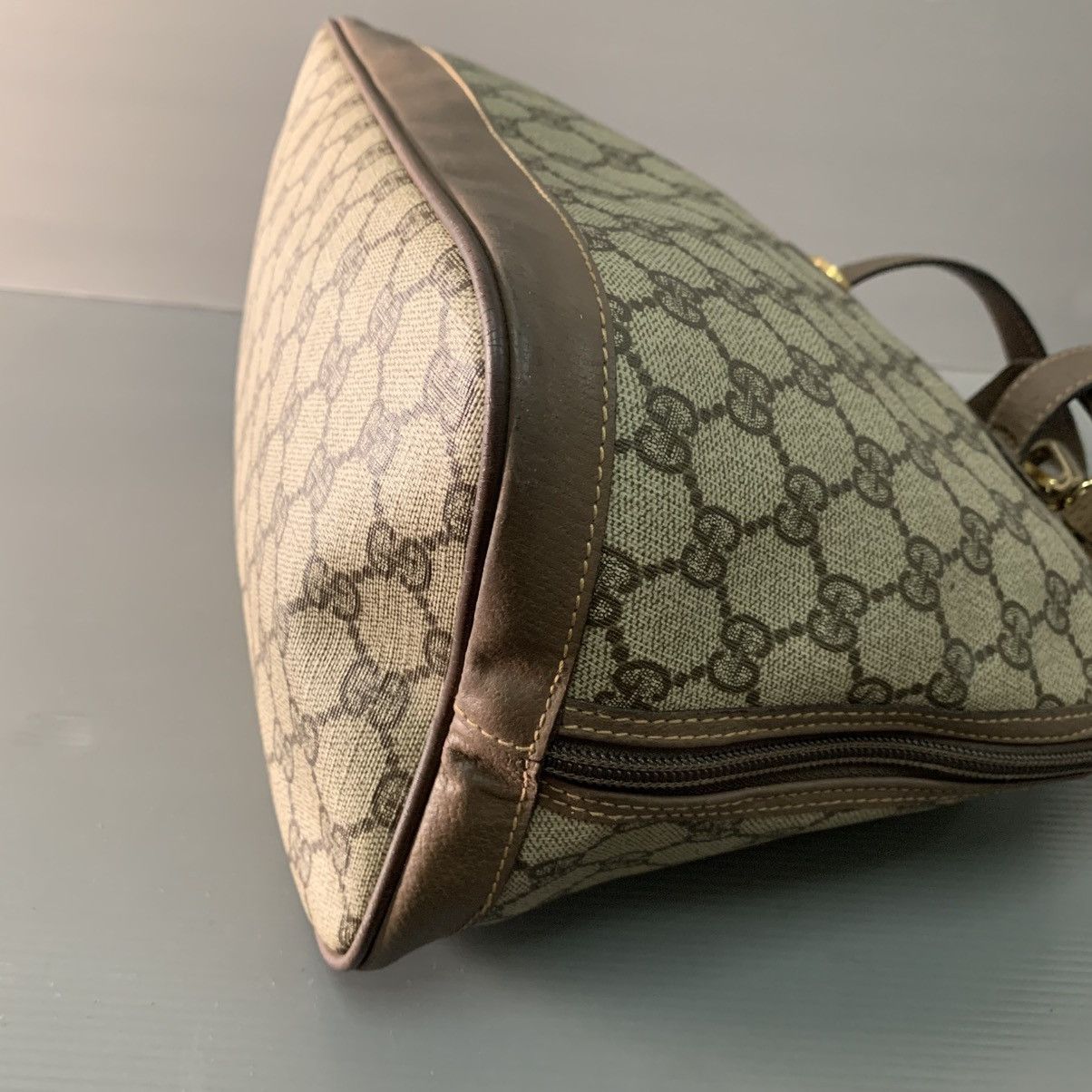 Gucci Gucci Monogram Vintage Alma Bag Size ONE SIZE - 13 Thumbnail