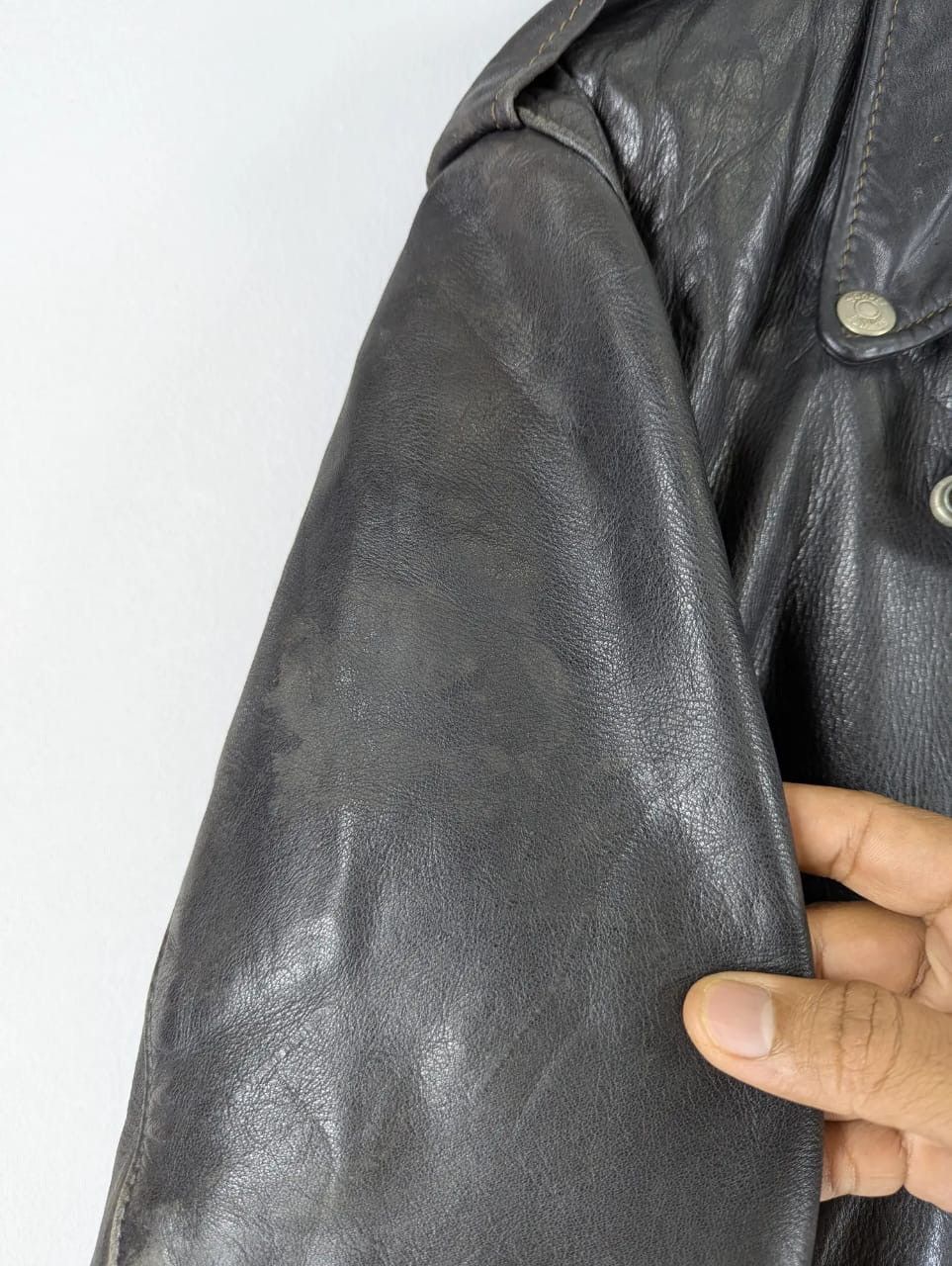 Schott 💥OFFER ME💥 TRUE VINTAGE Schott PERFECTO USA Double Collar Size US L / EU 52-54 / 3 - 13 Thumbnail