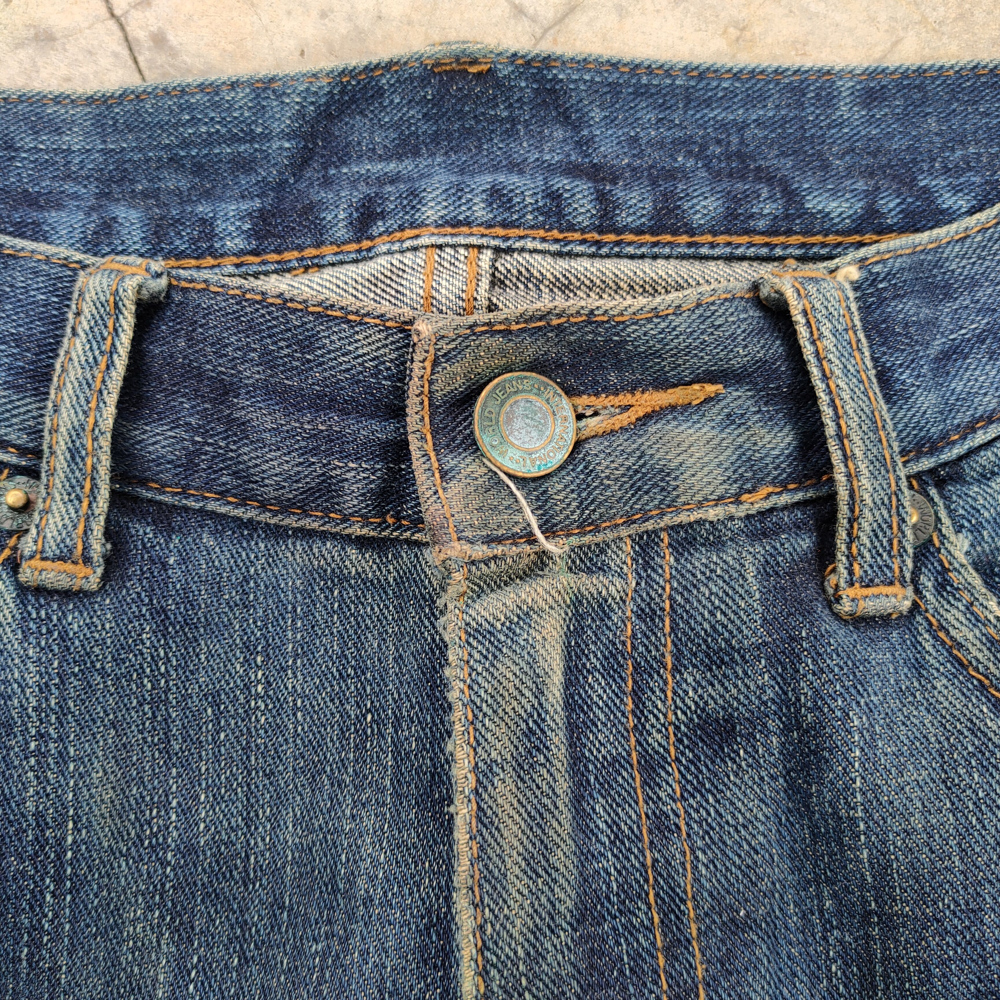 Japanese Brand VINTAGE JAPANESE RUSTY FADED JEANS DENIM PANTS Size US 29 - 6 Thumbnail