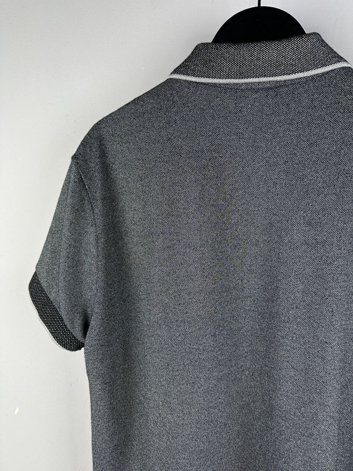 Lacoste Lacoste Techno Polo By Tom Dixon Metallic Gray Shirt Limited Size US S / EU 44-46 / 1 - 11 Thumbnail