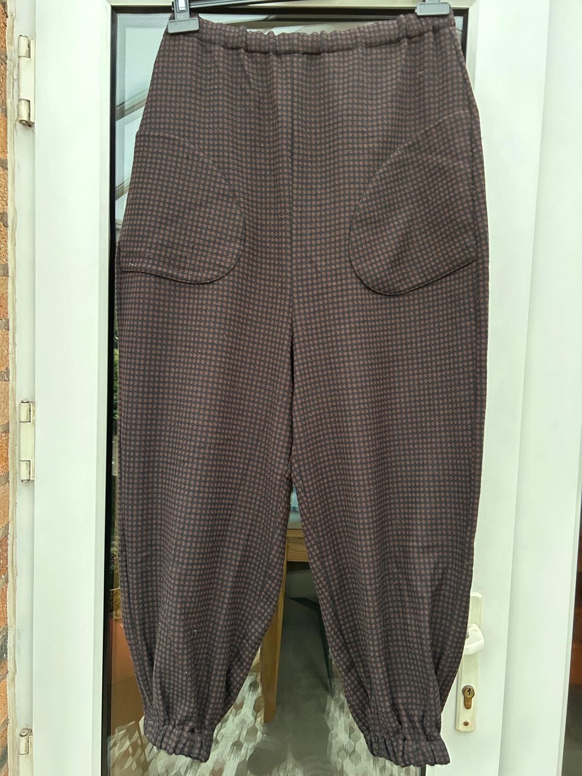 Marvielab Oversized Reversible Polka Dot Wool Pants Size US 32 / EU 48 - 3 Thumbnail