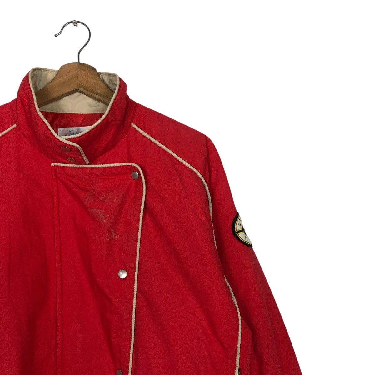 Vintage 🔥VINTAGE 80’s JANTZEN BOMBER JACKET PARACHUTE DESIGN Size US M / EU 48-50 / 2 - 8 Thumbnail