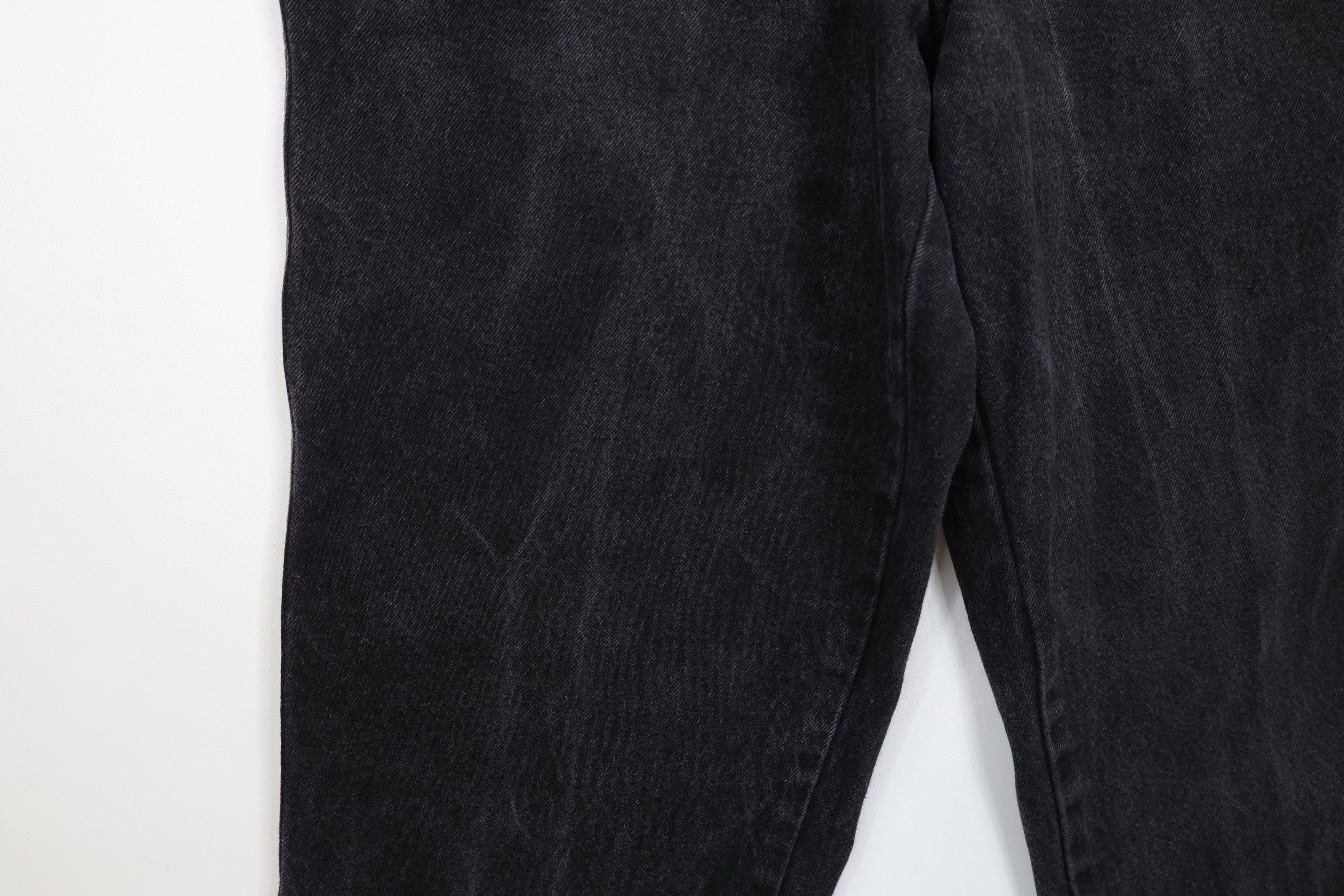 Harley Davidson × Vintage Vintage 90s Harley Davidson Fit Denim Jeans Black USA Size 36" / US 14 / IT 50 - 10 Thumbnail