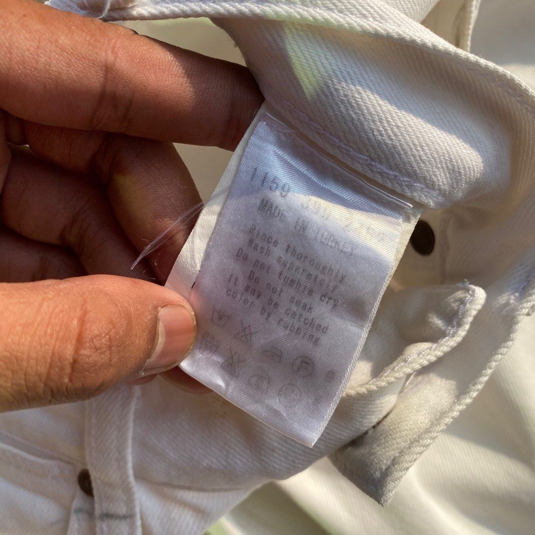 Acne Studios Acne Studios Max Optic White Jeans Size US 29 - 16 Thumbnail