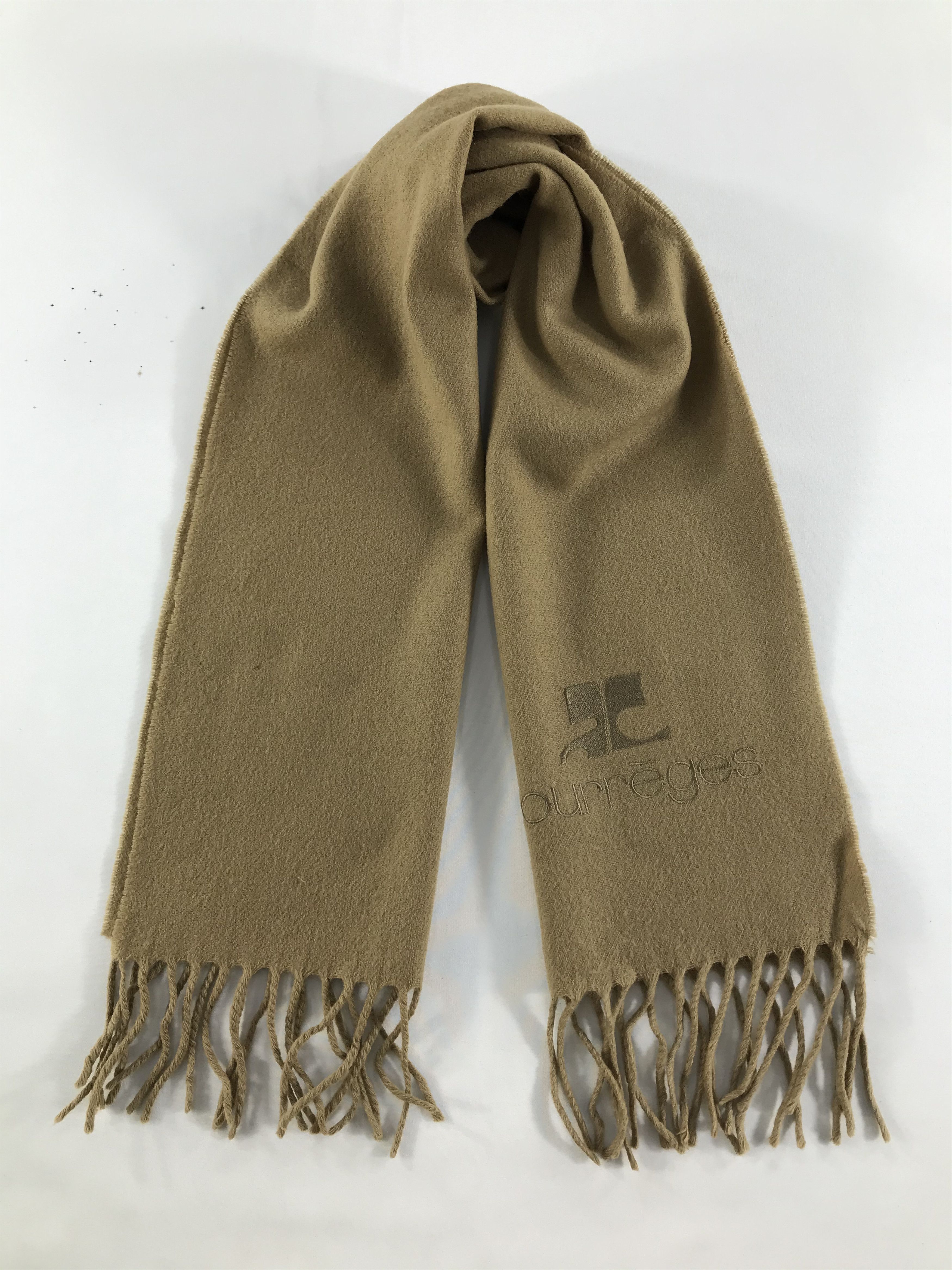Courreges × Vintage Courreges Homme Scarf / Muffler / Neckwear - WW2317 Size ONE SIZE - 1 Thumbnail
