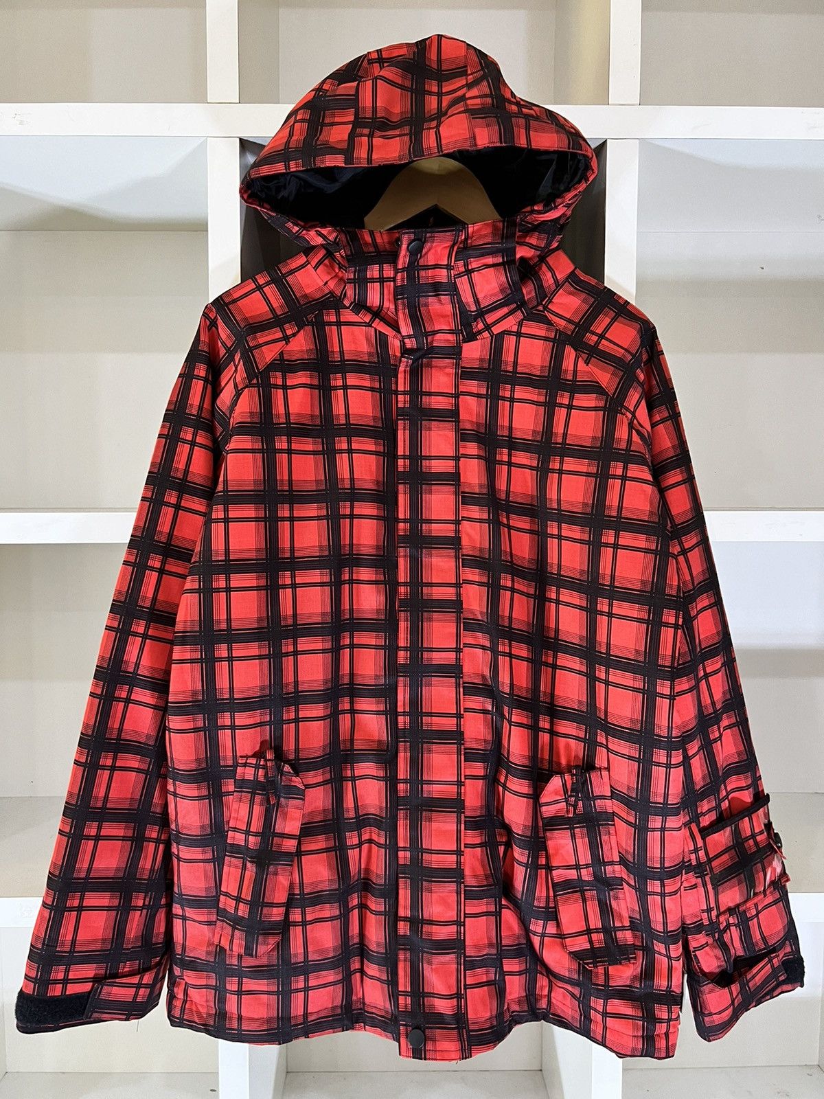 image of Ski Vaxpot Snowboarding Jacket in Red, Men's (Size Small)
